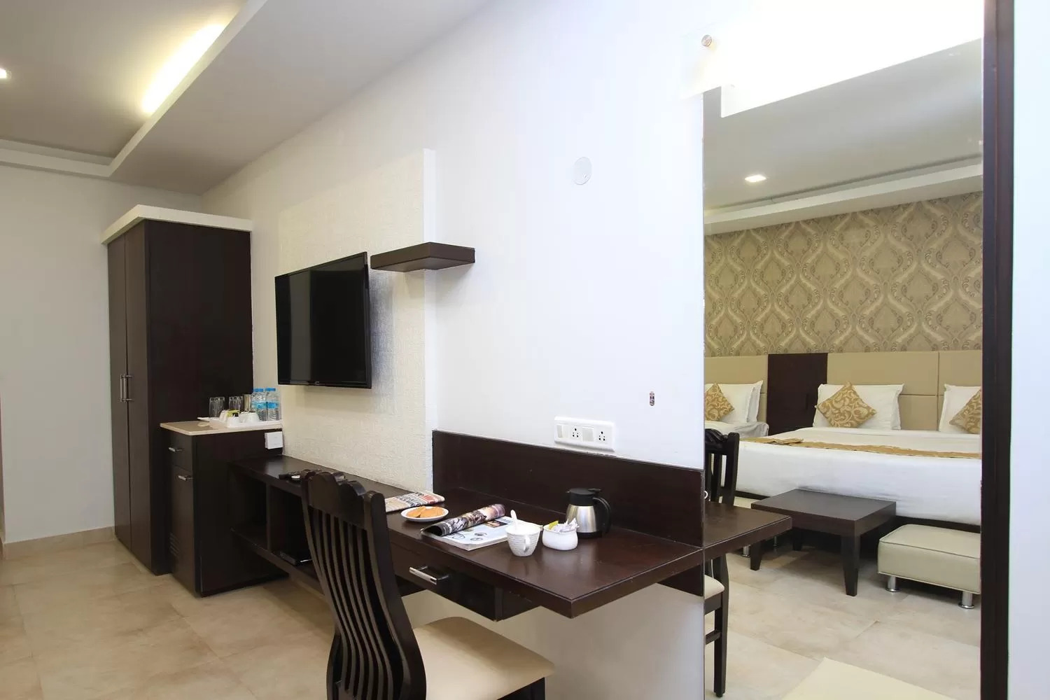 TV and multimedia, Bed in Ambaari hotel