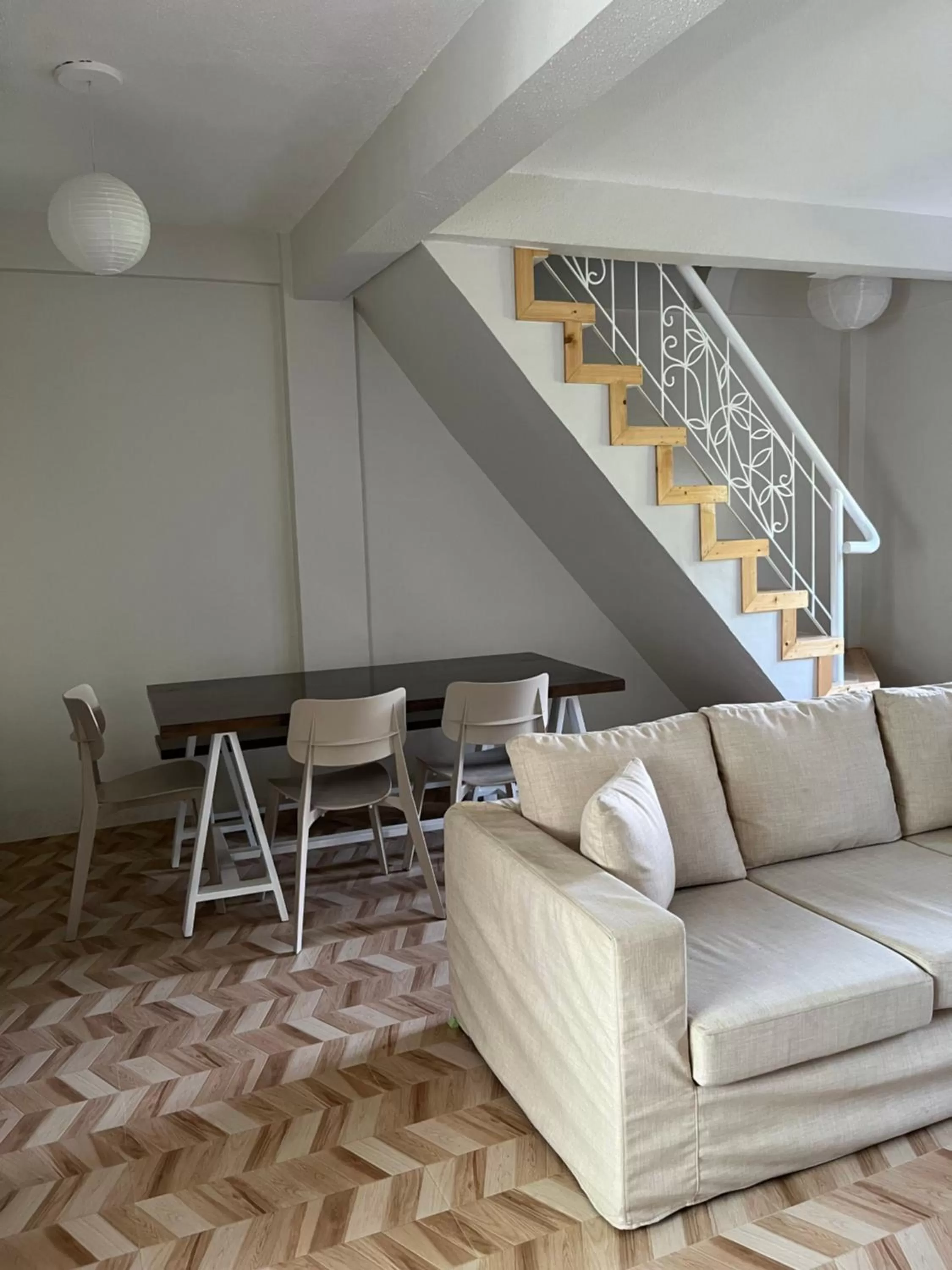 Dining area in Red Knight Gardens