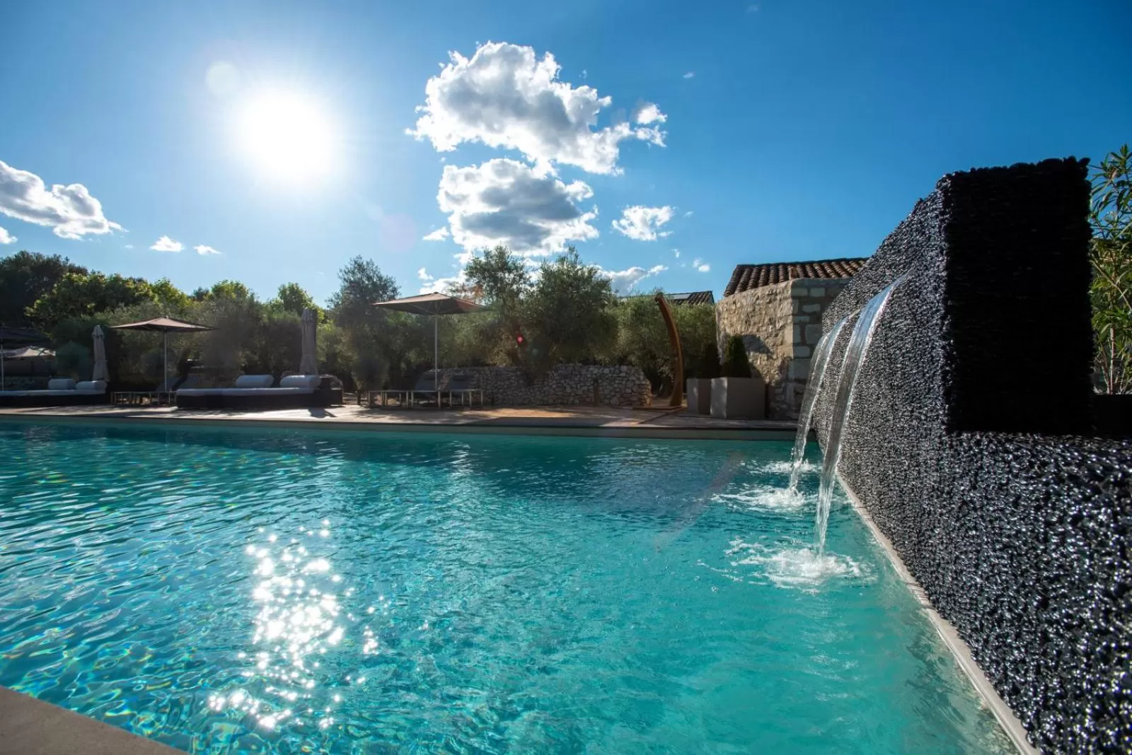 Swimming pool in Domaine la Pierre Blanche