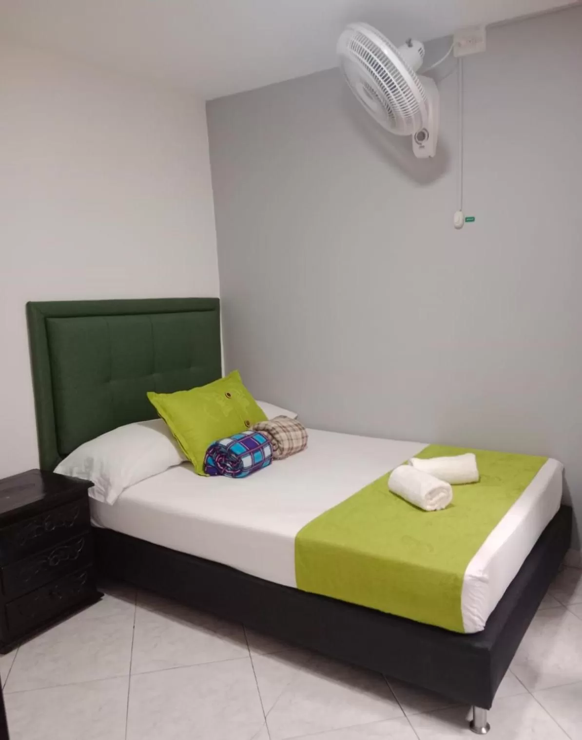 Bed in Hotel El Deportista