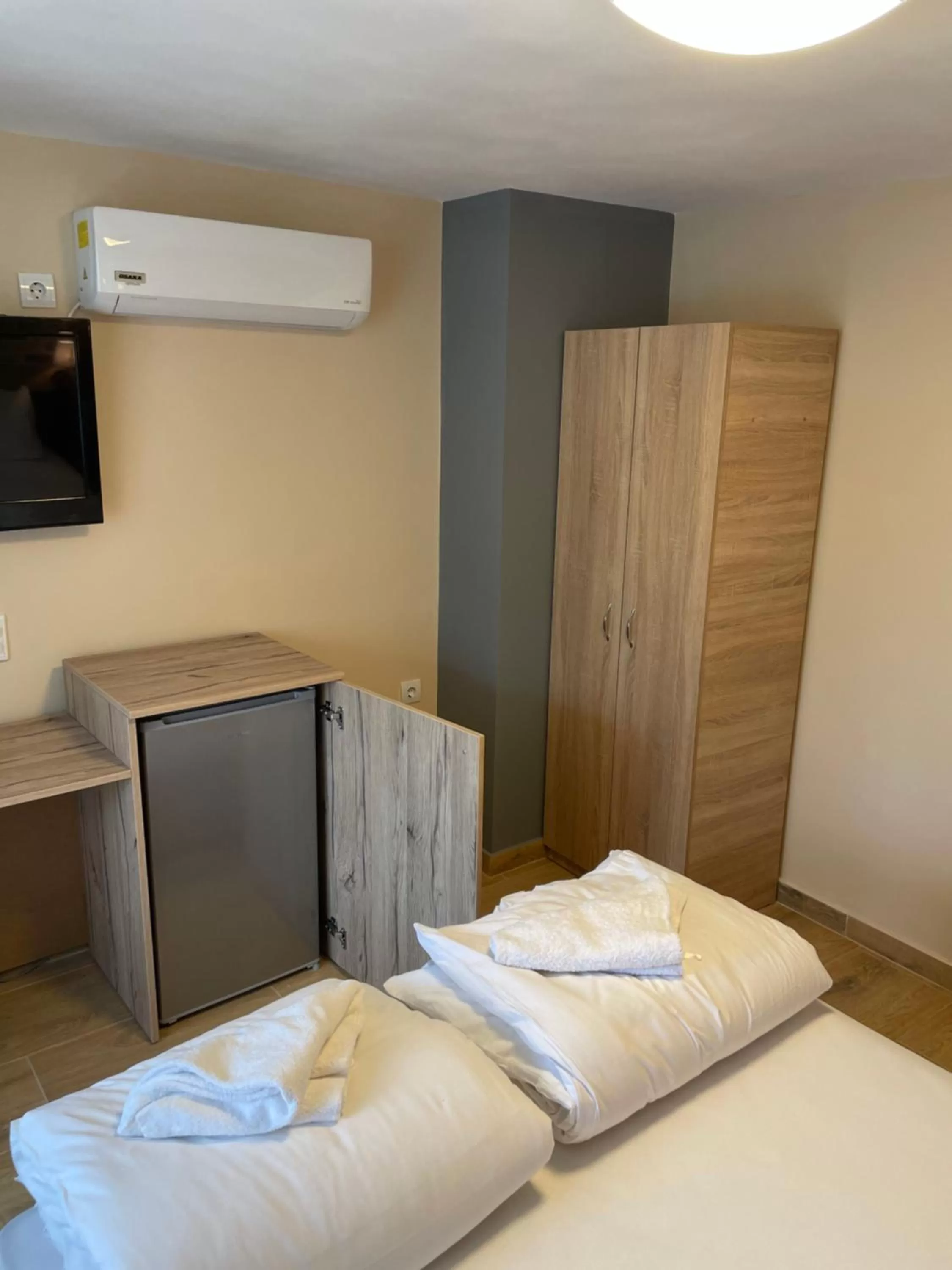 Bed in Family Hotel Malibu