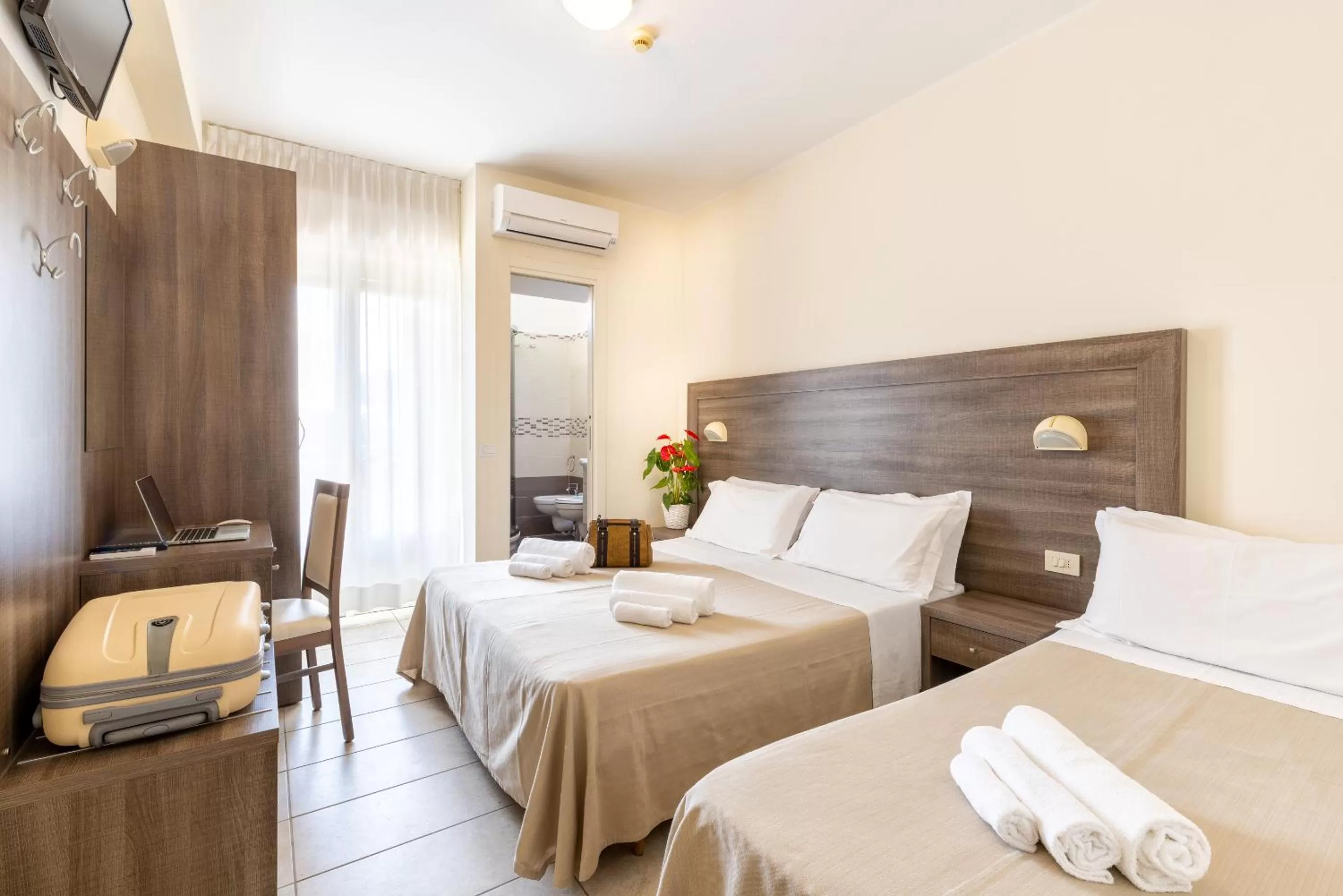 Bedroom in Hotel Edelweiss Riccione