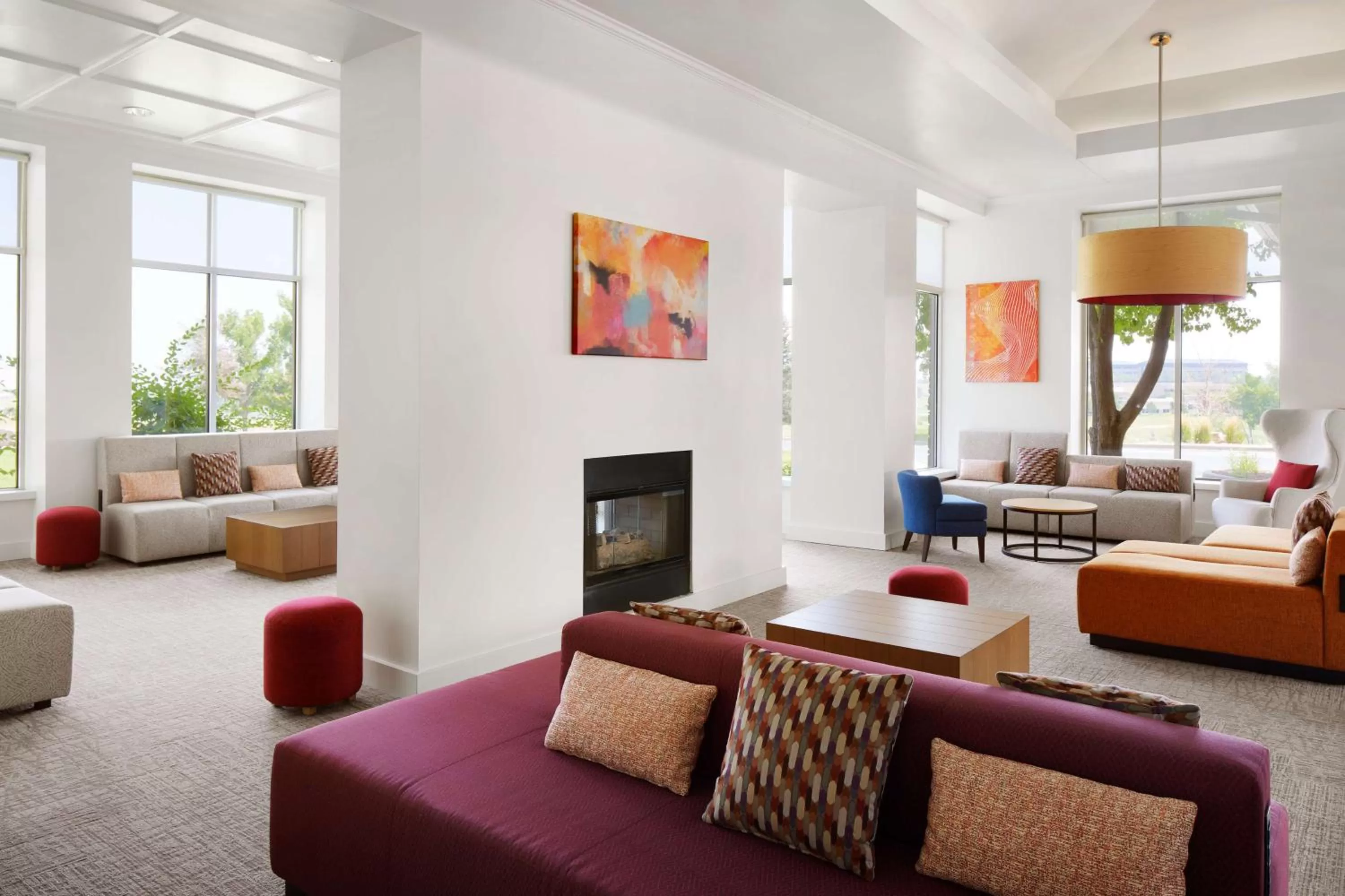 Lobby or reception in Hilton Garden Inn Denver South Park Meadows Area