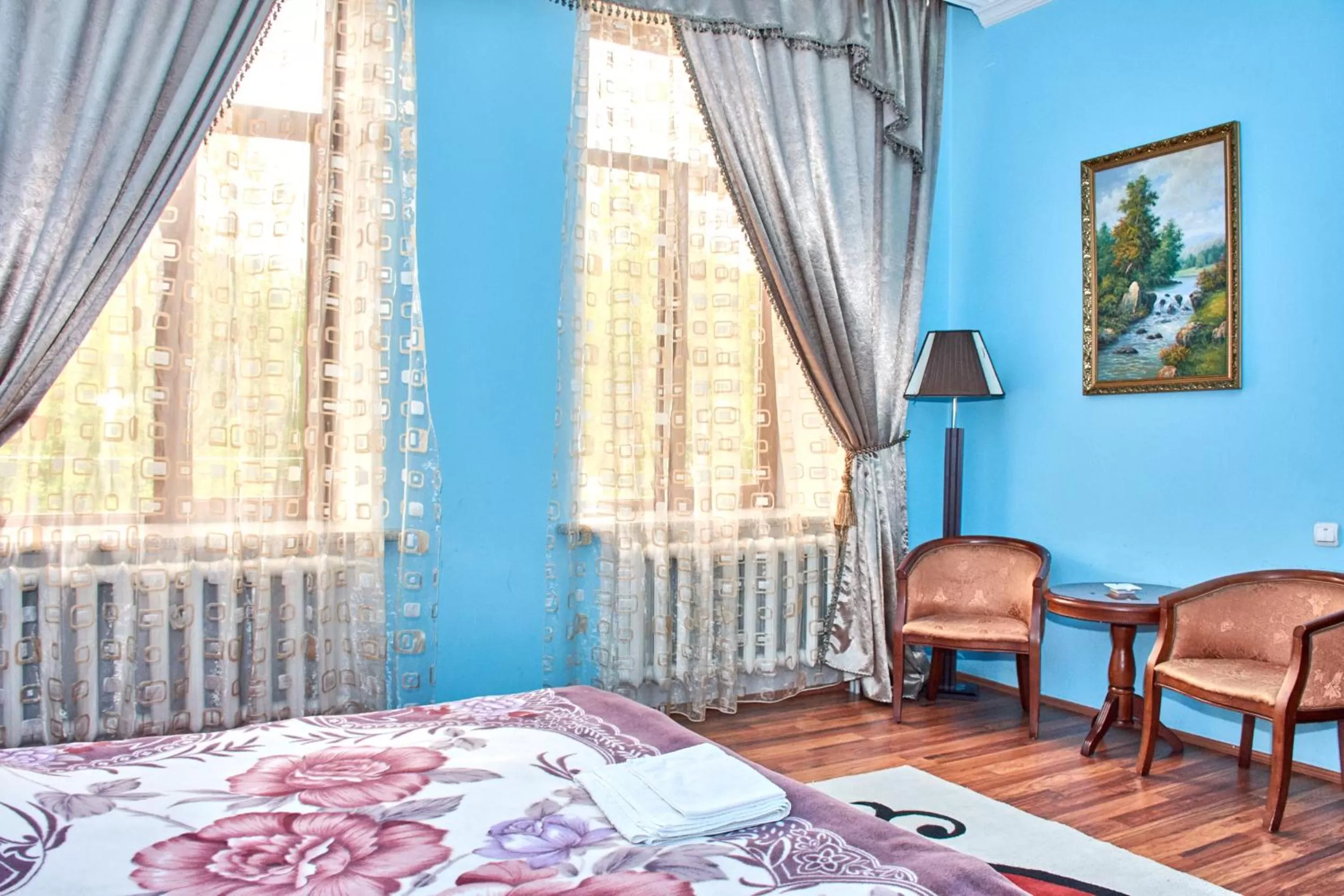 Bed in Hotel Art-Seg