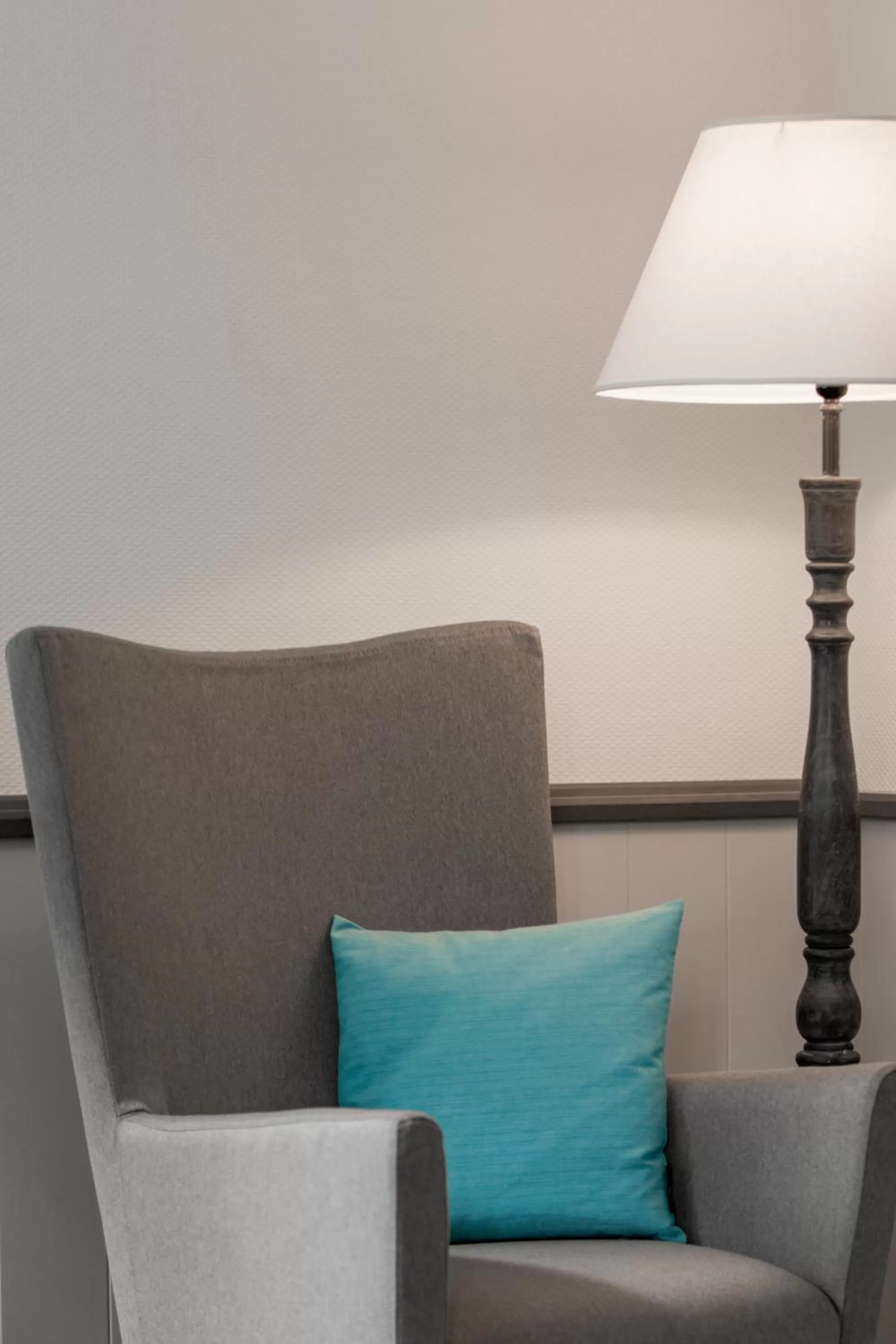 Seating area in Hotel Klein Amsterdam