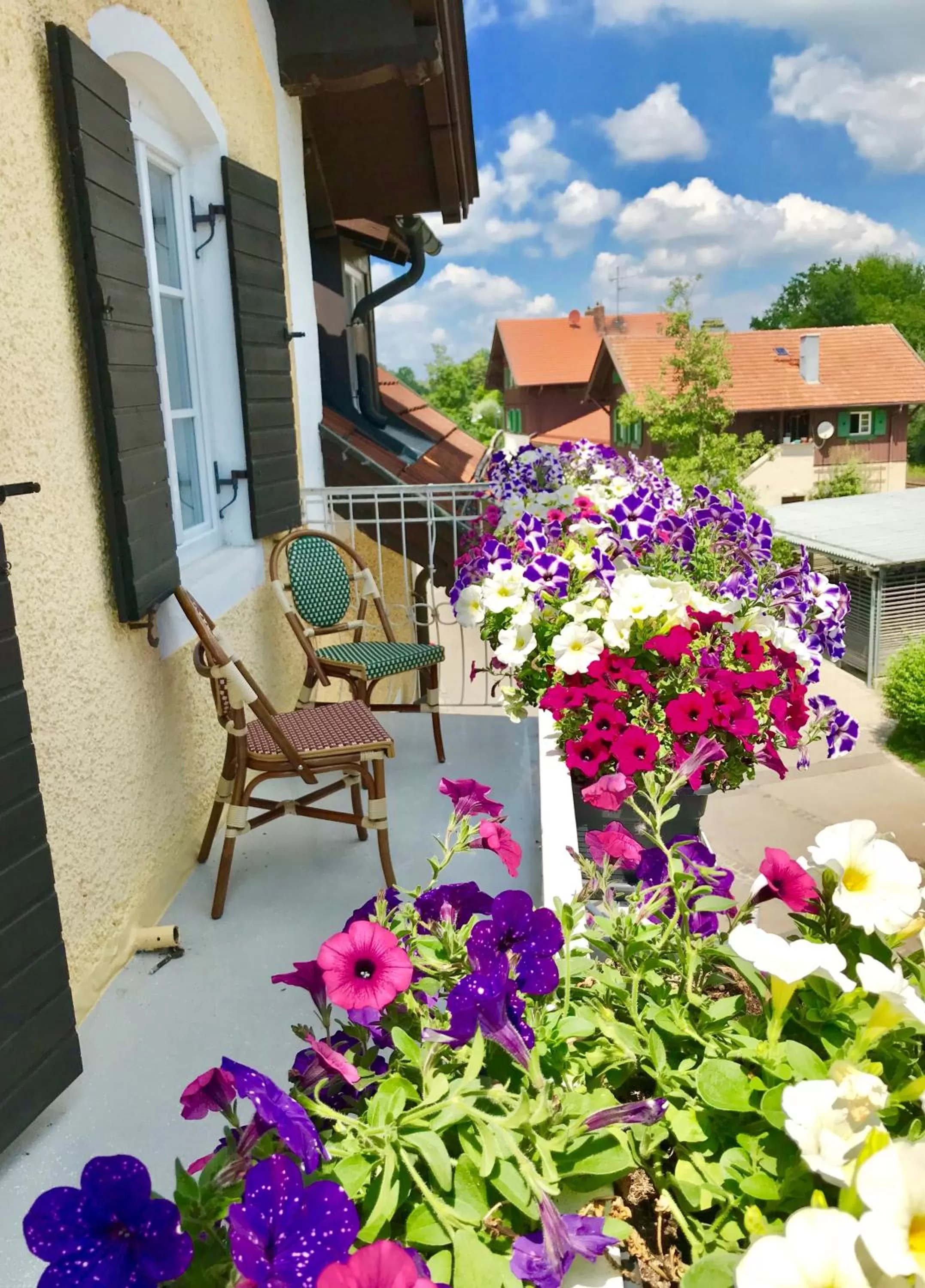 Balcony/Terrace in Hotel Garni Goldammer