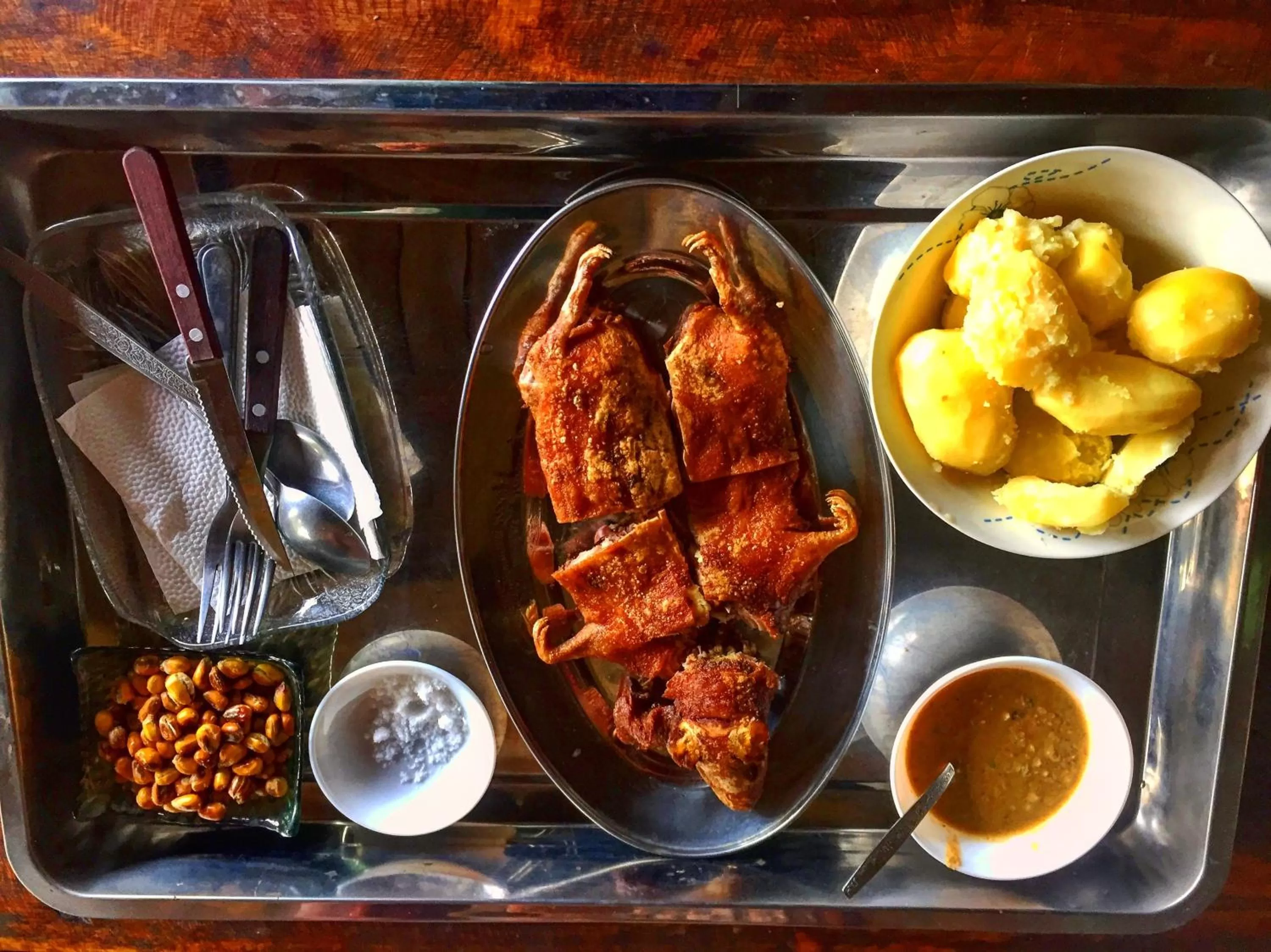 Property building, Food in El Tio Hostal