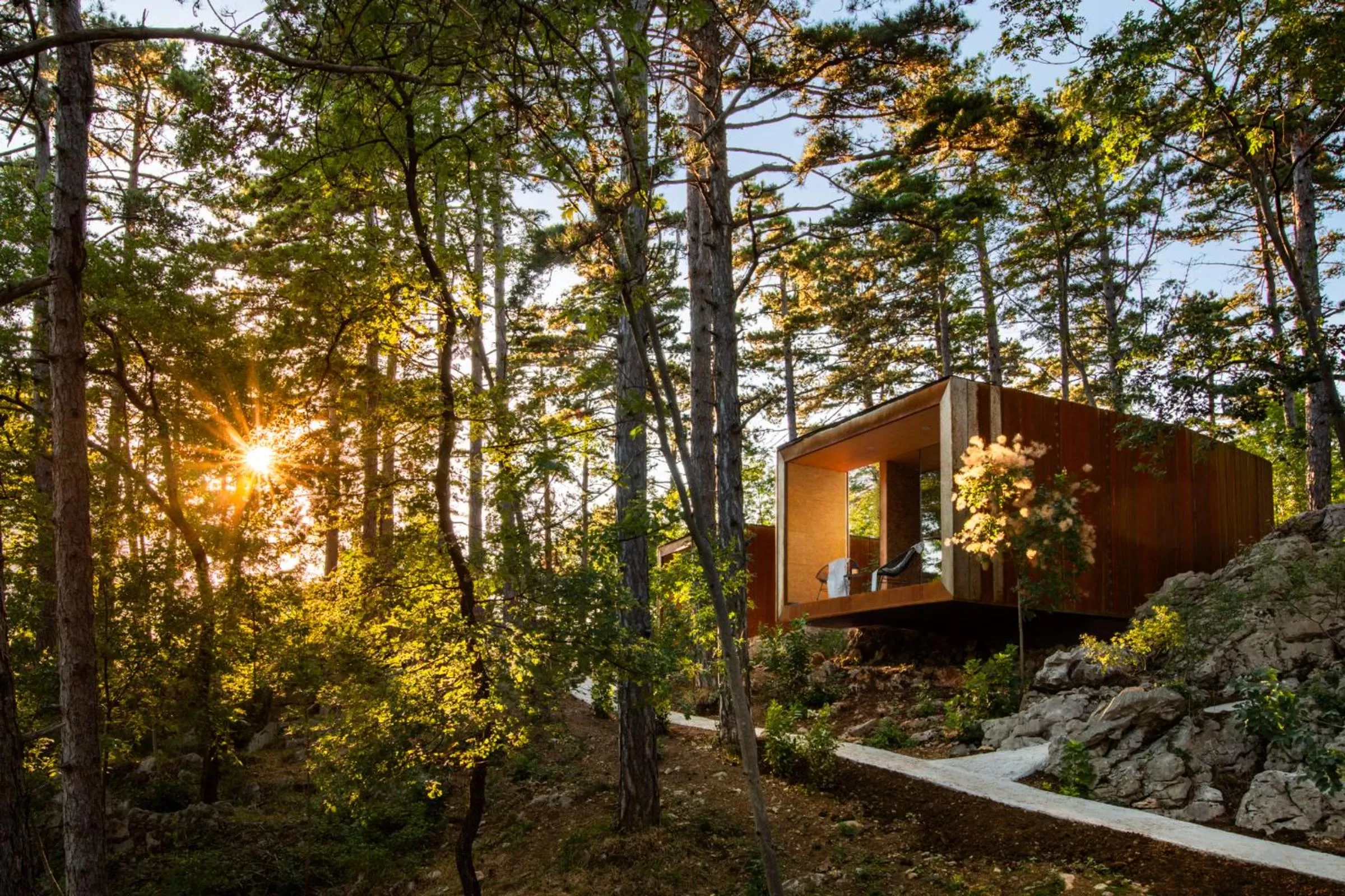 Property Building in Theodosius Forest Village - Glamping in Vipava valley