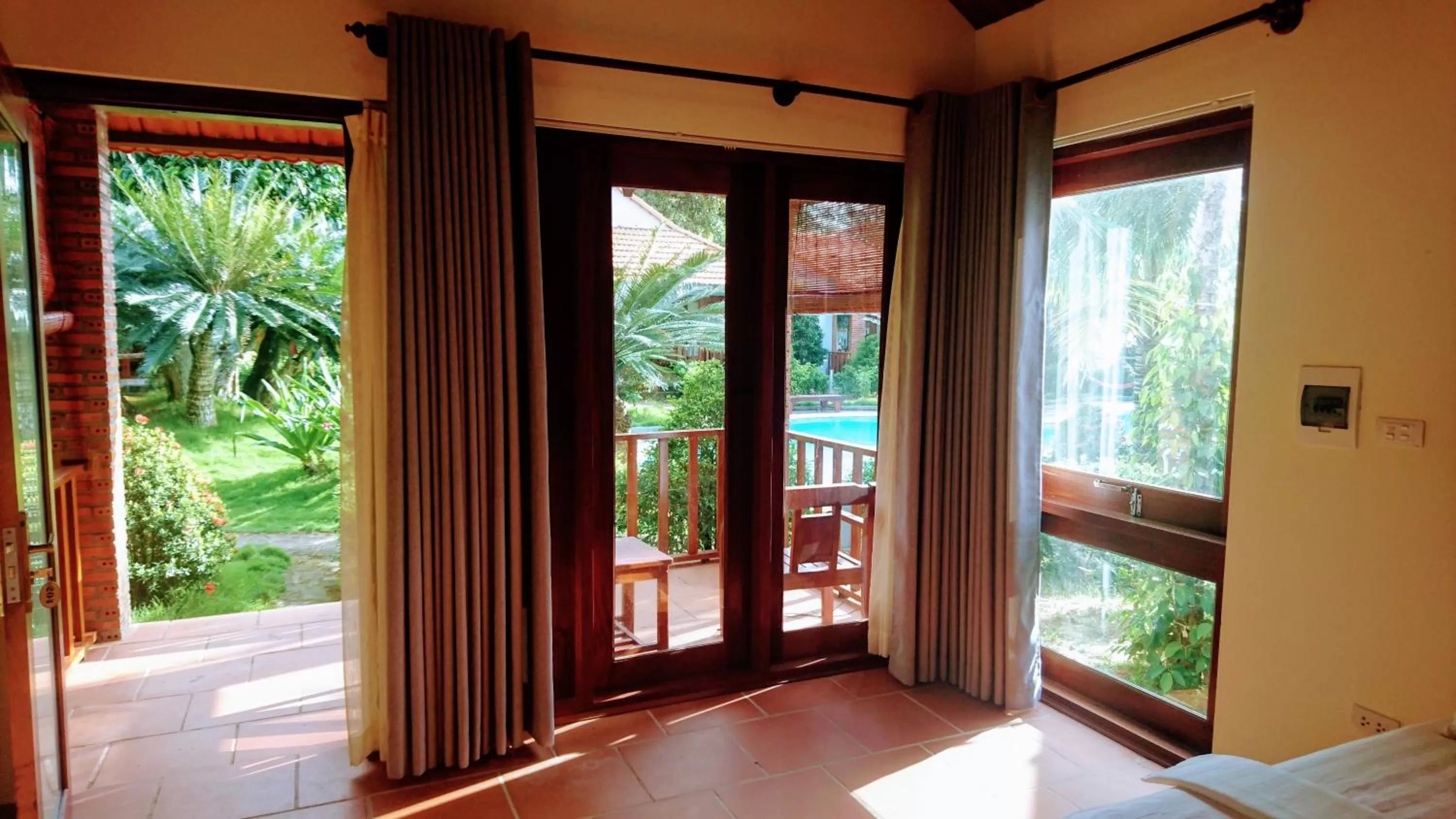 Garden view in Wildland Resort