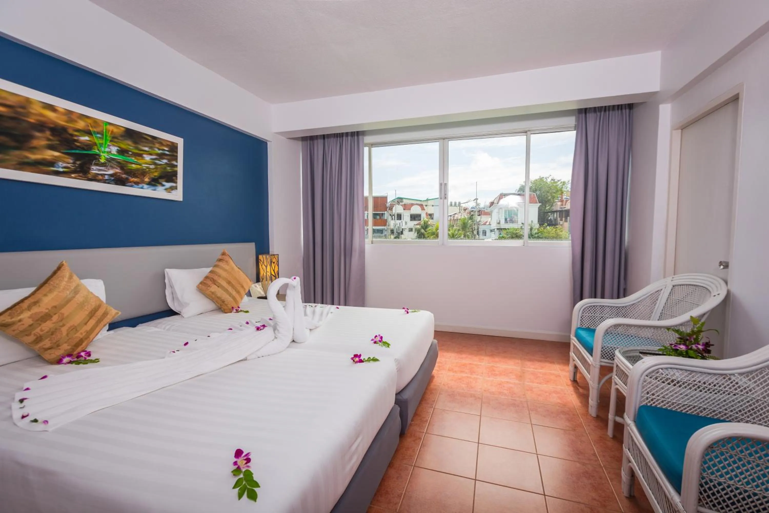 Bedroom, Bed in ON Hotel Phuket - SHA