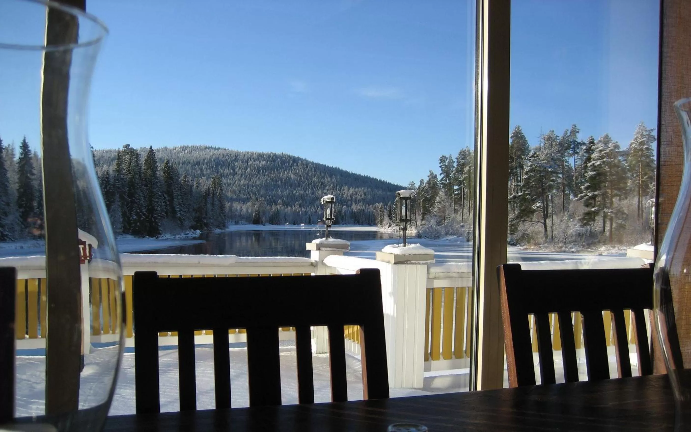 View (from property/room) in Värdshuset Lugnet