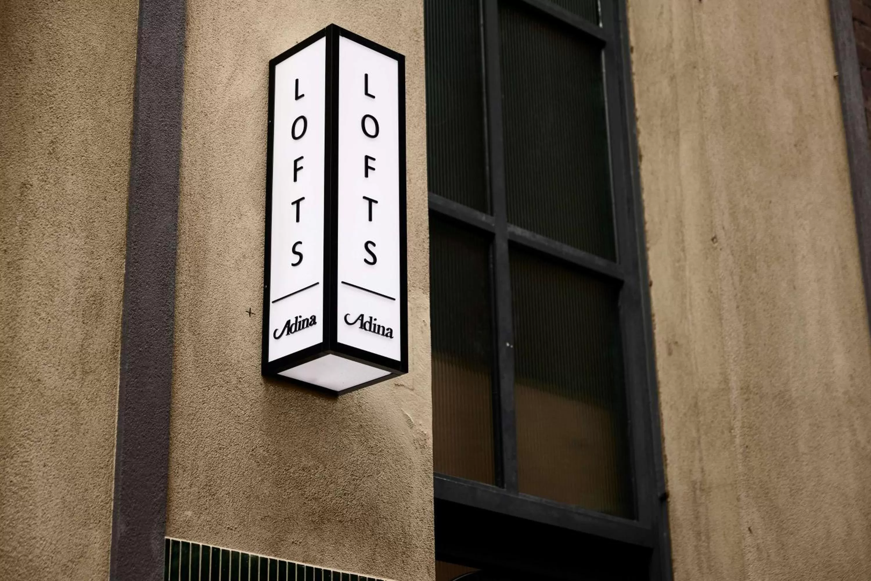 Property building in Adina Apartment Hotel Melbourne Flinders Street