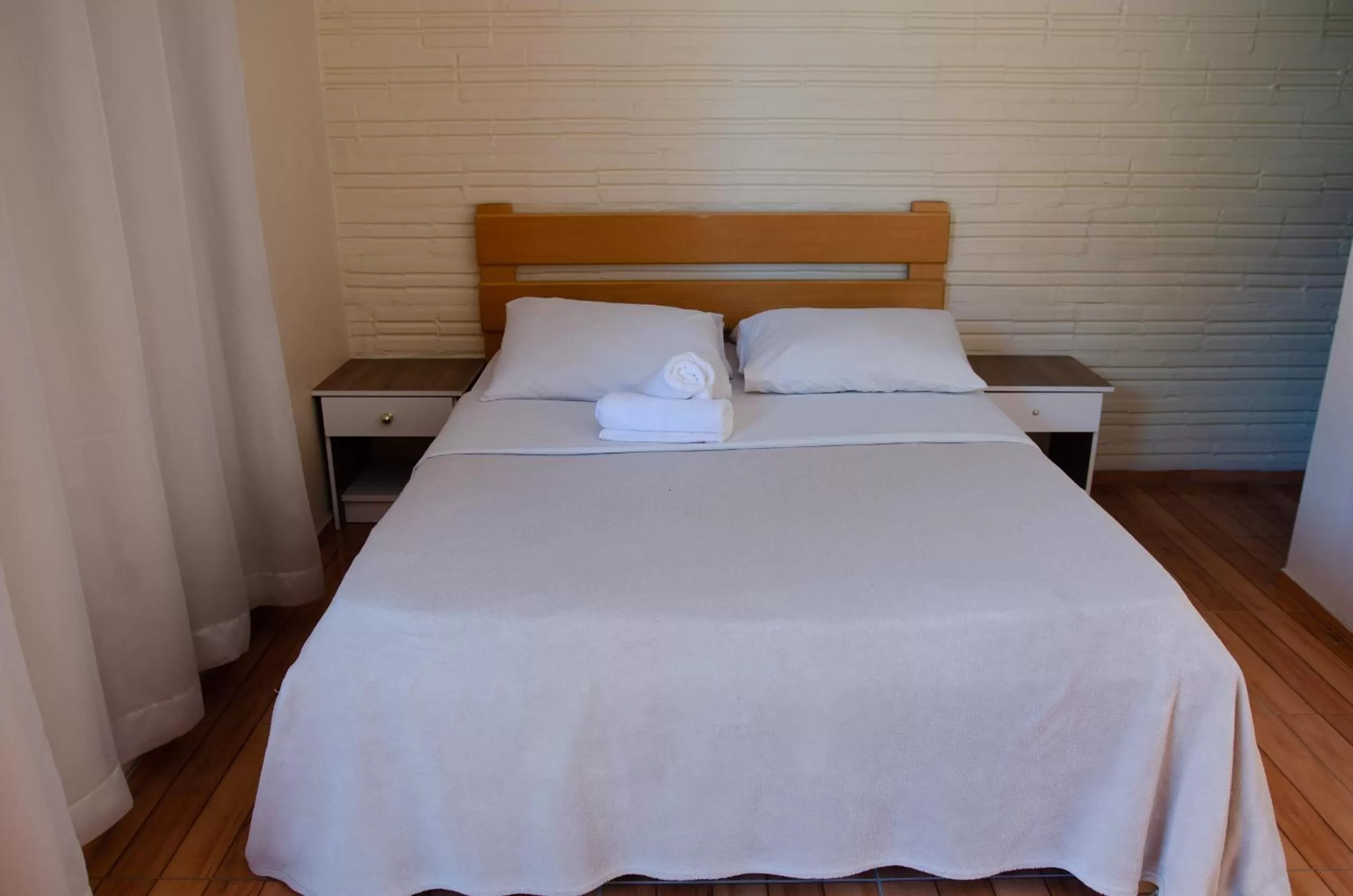Bed in Pousada Barth