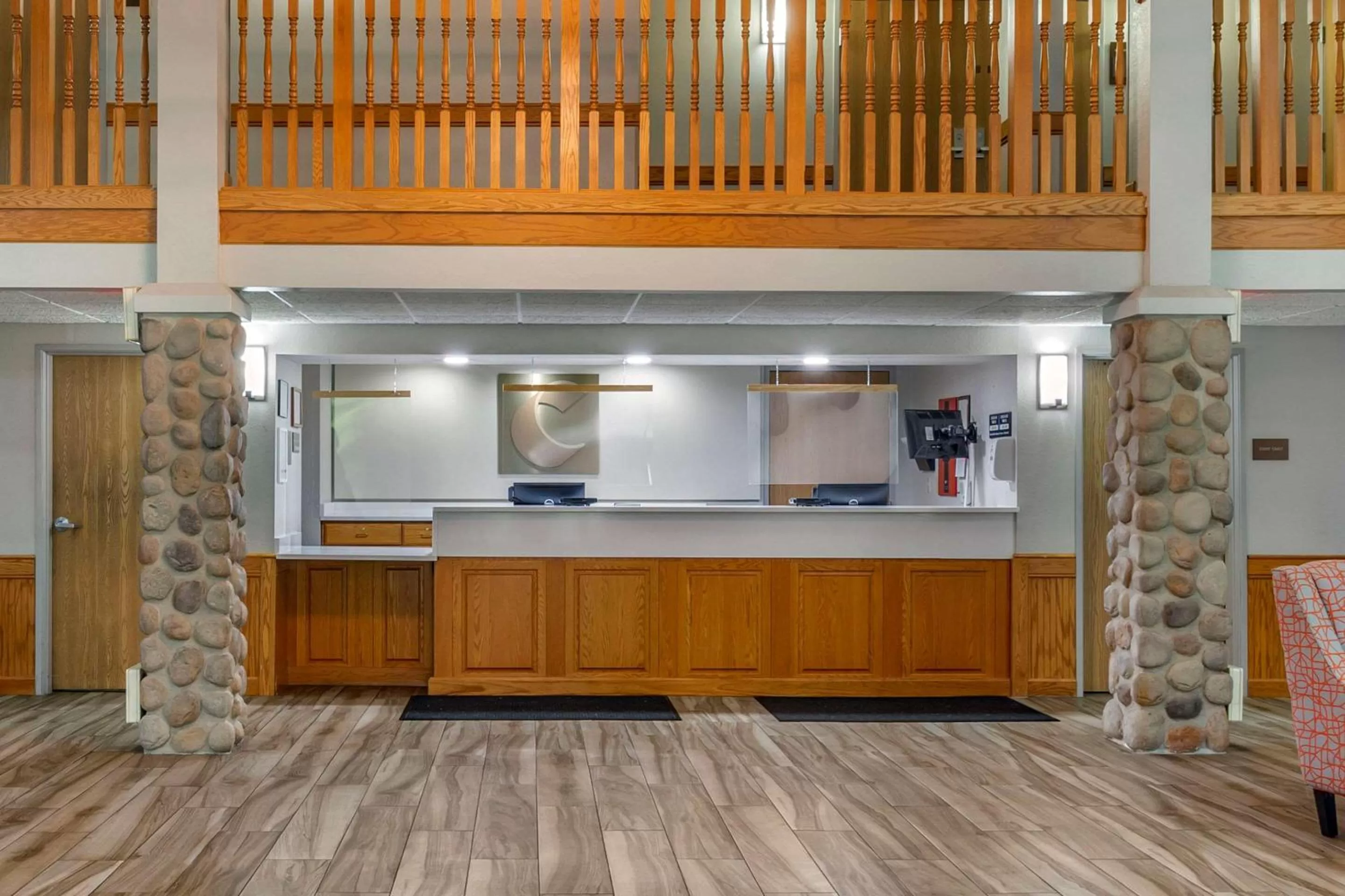Lobby or reception in Comfort Inn Griswold