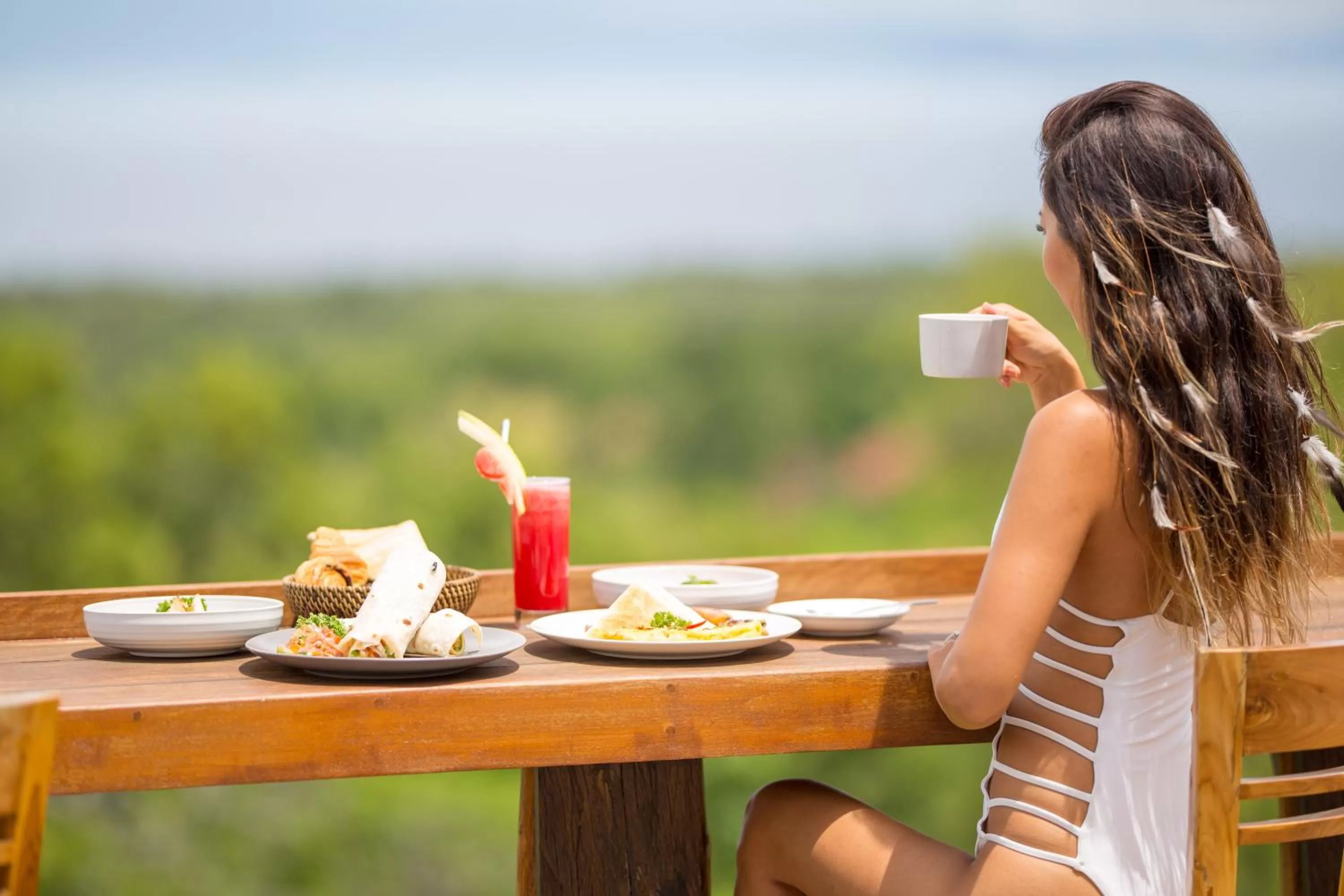 Restaurant/places to eat in Semabu Hills Hotel Nusa Penida