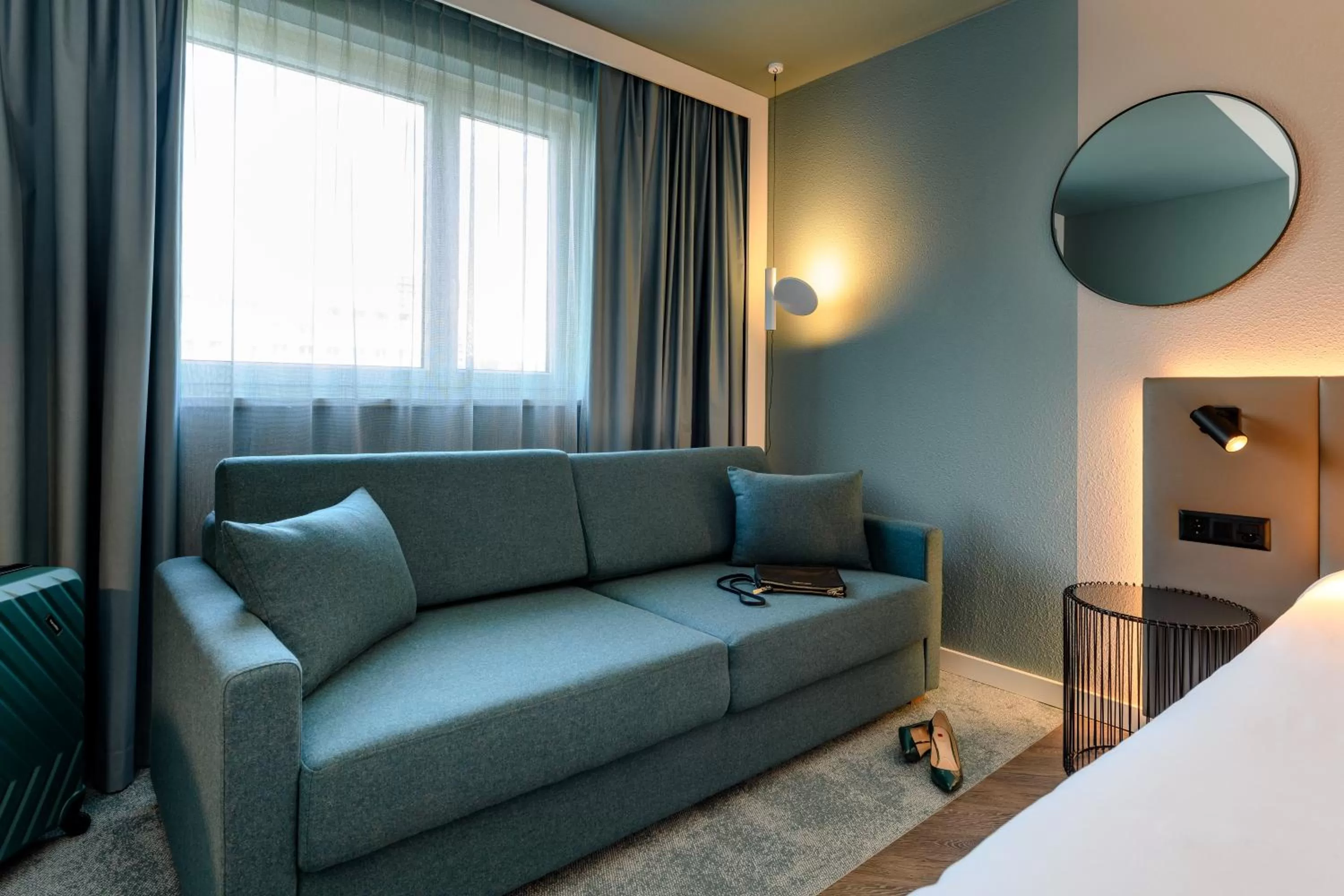 Bed in Novotel Zurich City West