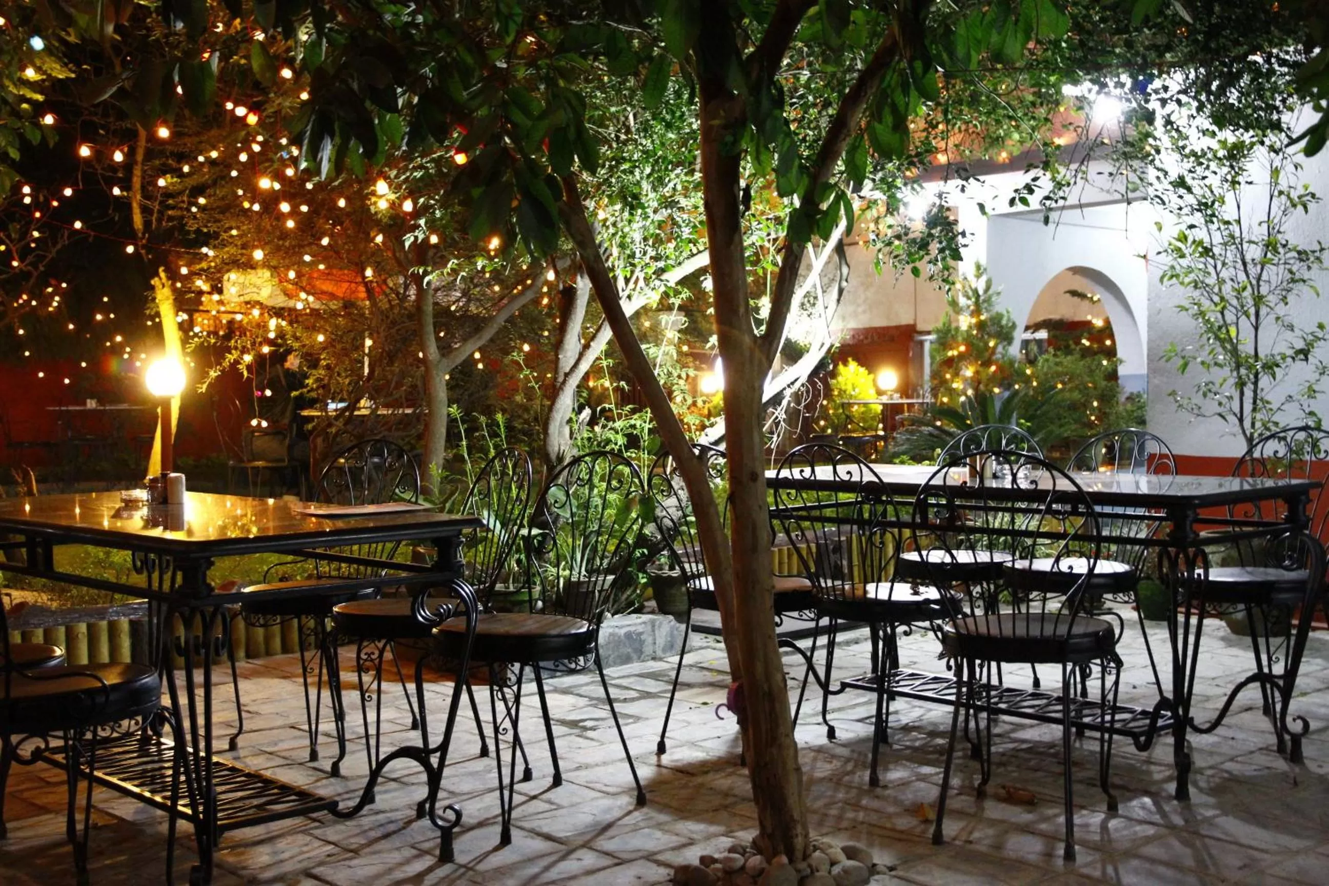 Patio in Hotel Blue Horizon