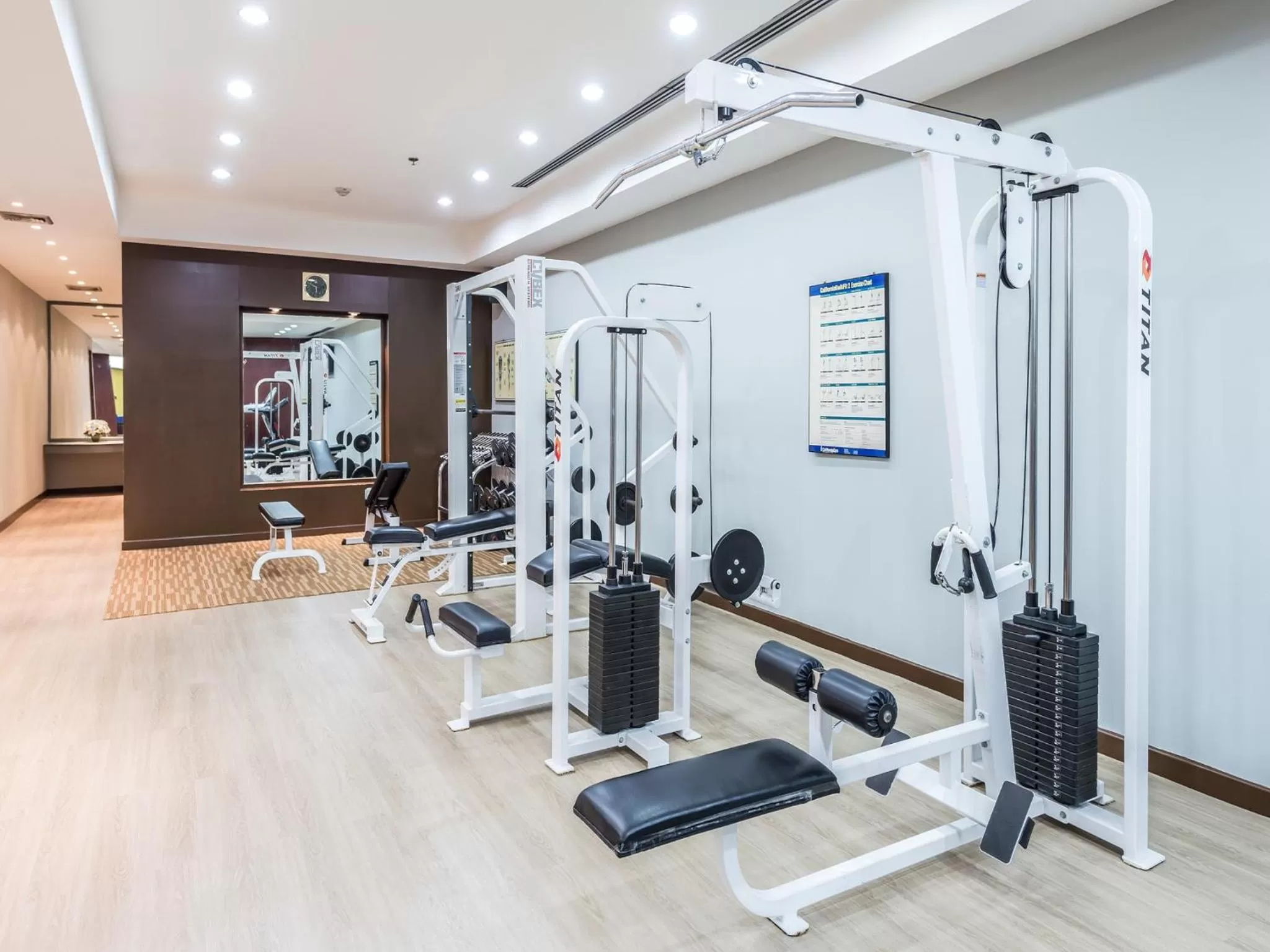 Fitness centre/facilities in Arnoma Hotel Bangkok