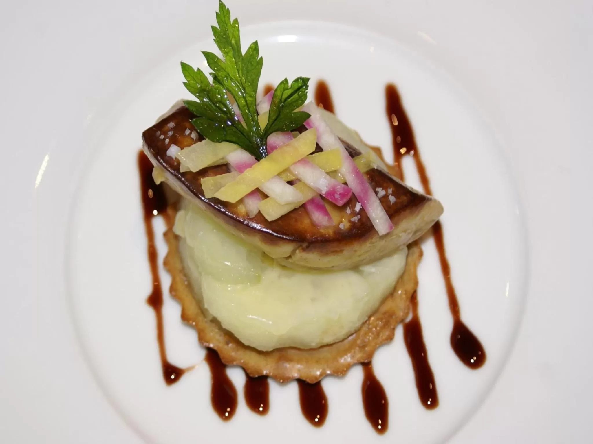 Food close-up in Logis Hotel Du Chateau