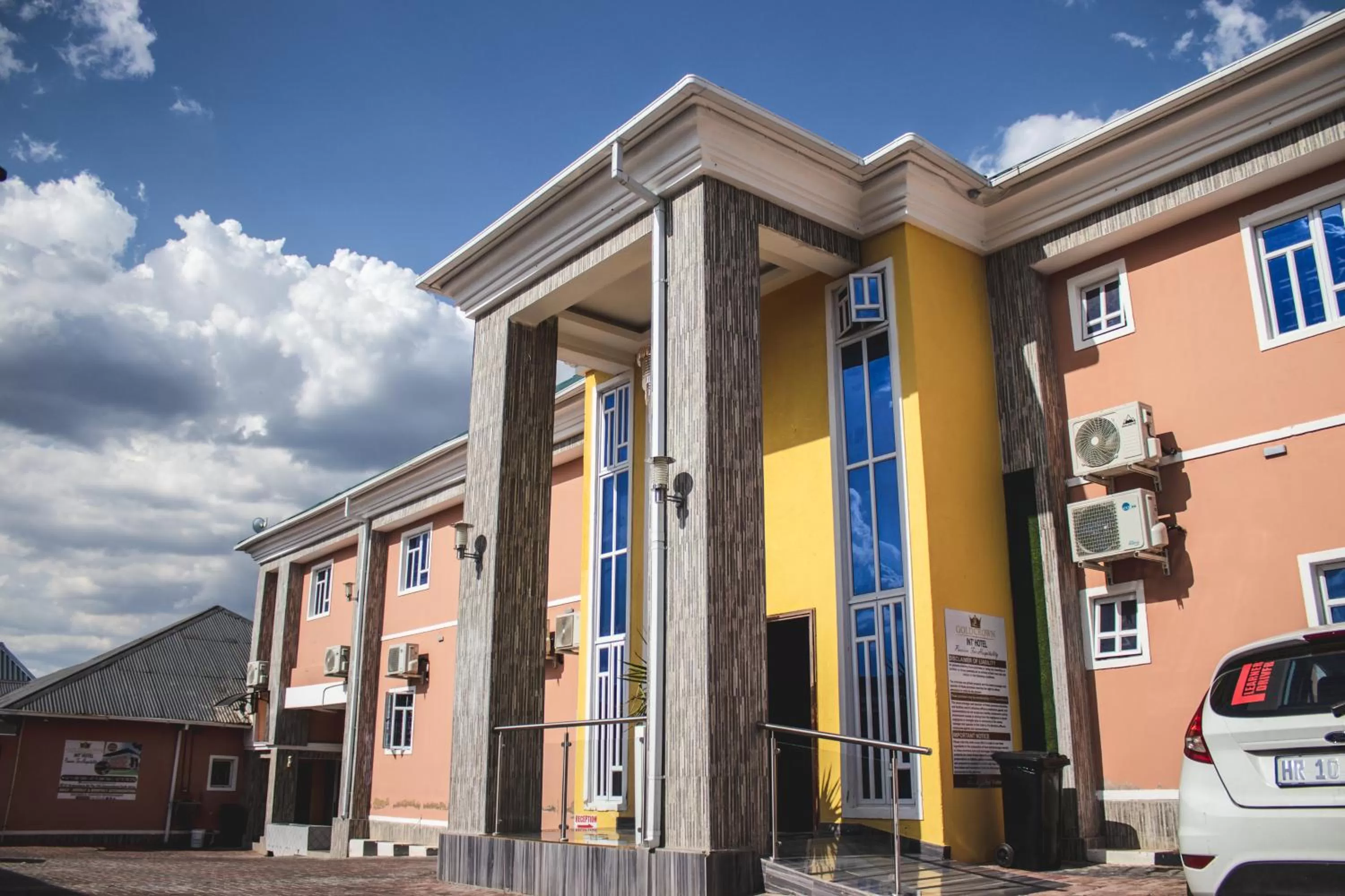 Property building in Gold Crown International Hotel Johannesburg