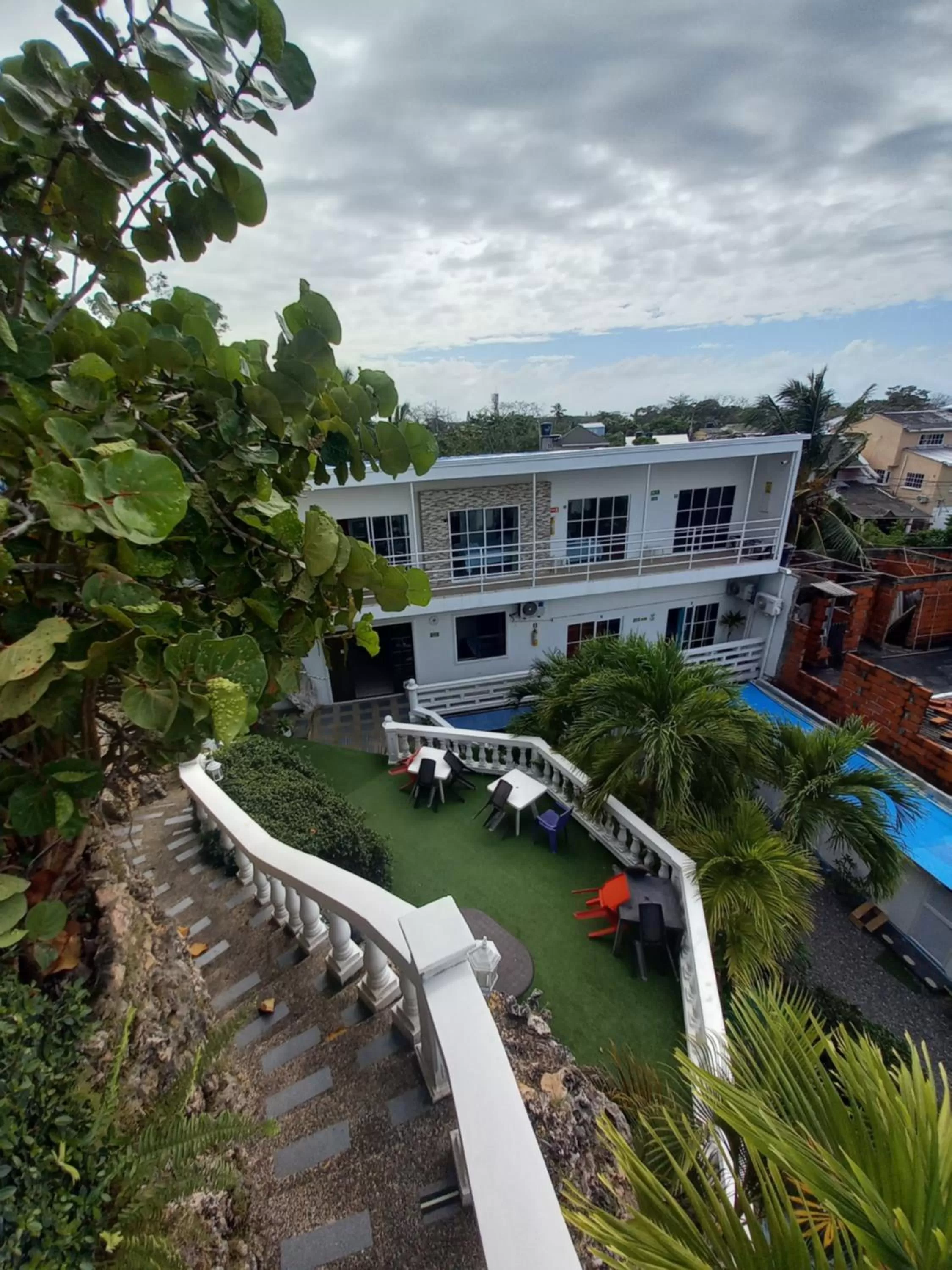 Property building, Bird's-eye View in The Rock House Eco