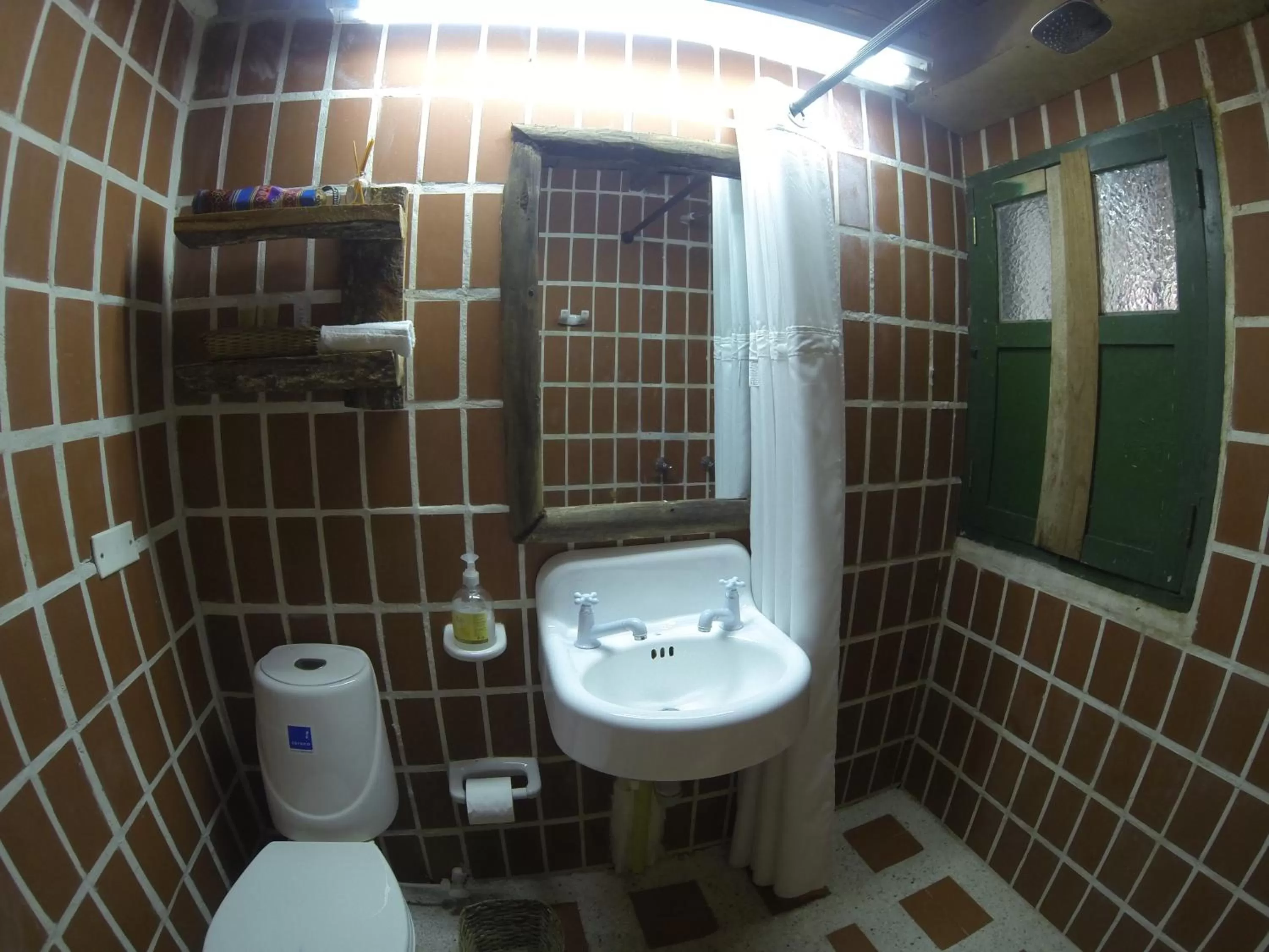 Bathroom in Finca Campestre La Adelita B&B