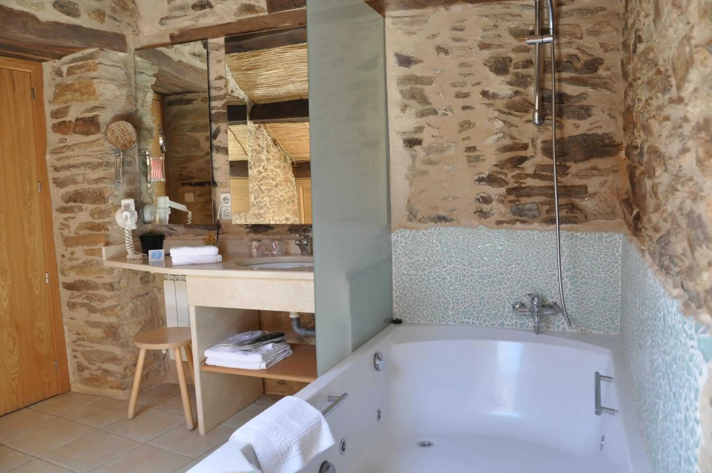 Bathroom in Posada Real La Carteria