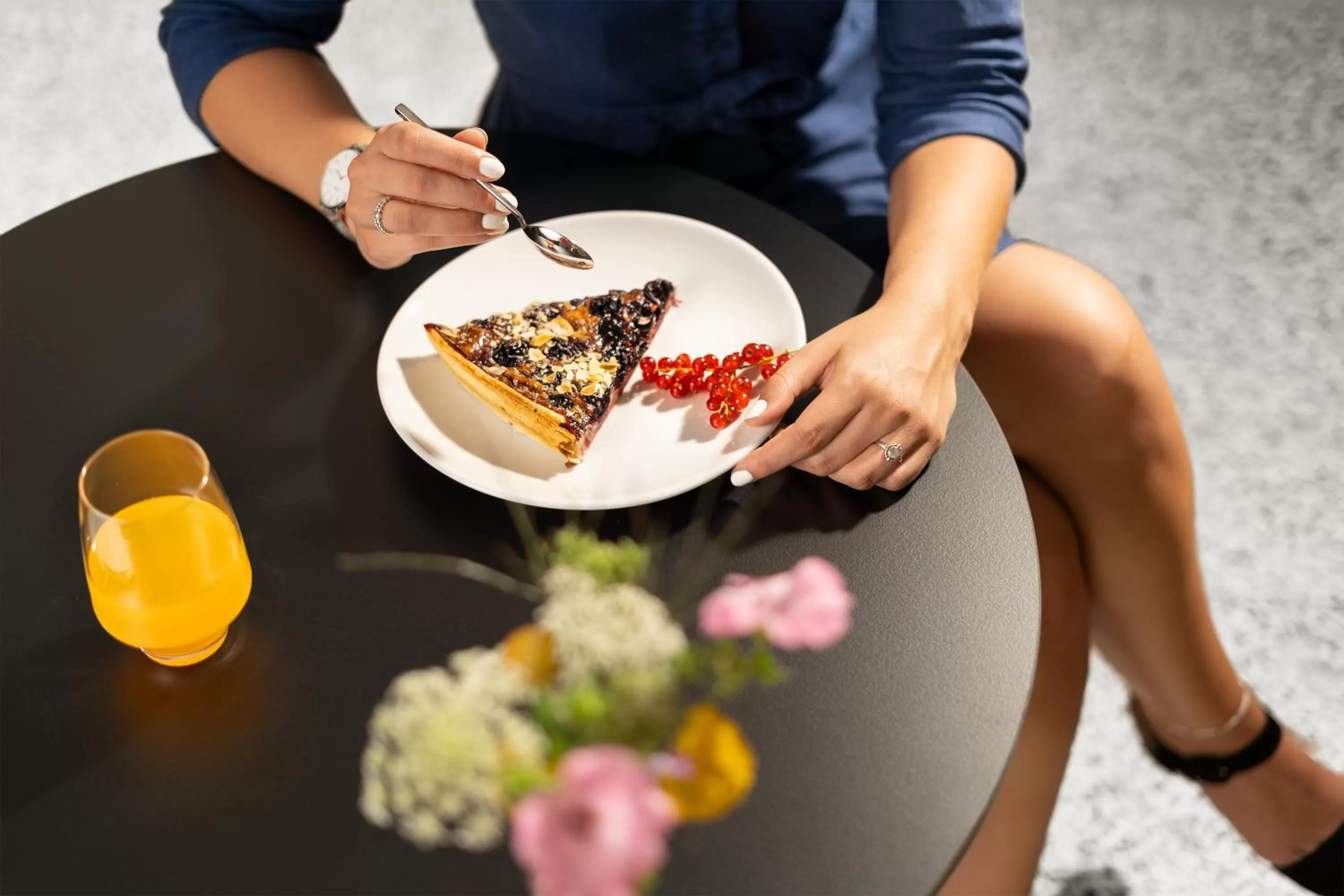 Food and drinks in BLOOM Boutique Hotel & Lounge Basel