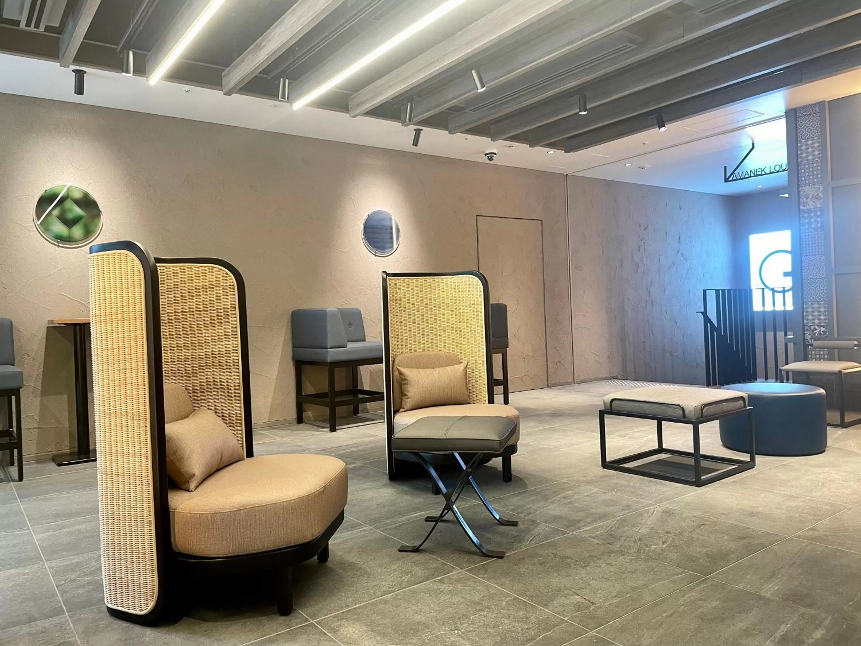 Lobby or reception in HOTEL AMANEK Shinjuku Kabukicho