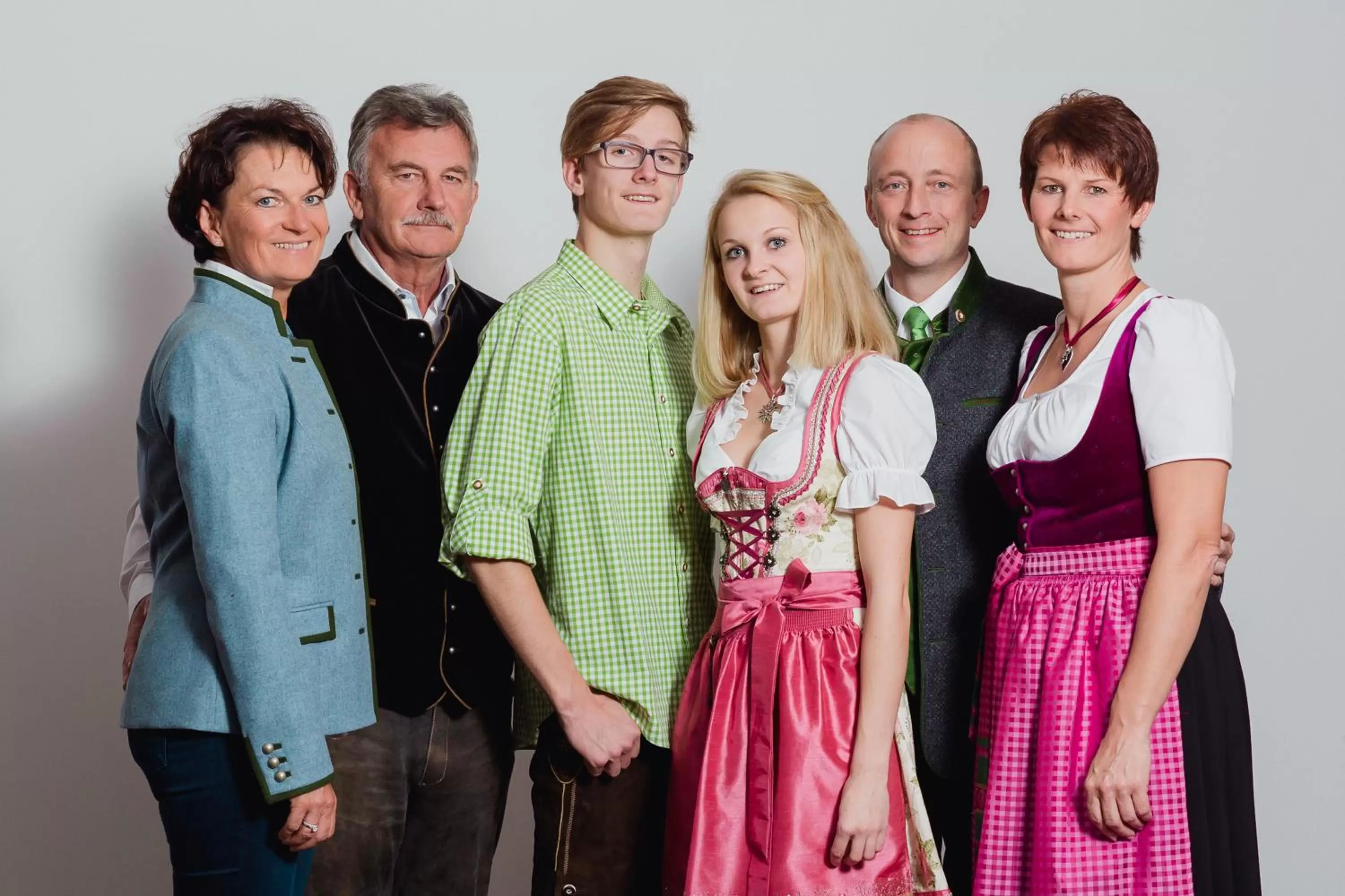 Family, Guests in Hotel Restaurant Zum Goldenen Anker mit Hallenbad