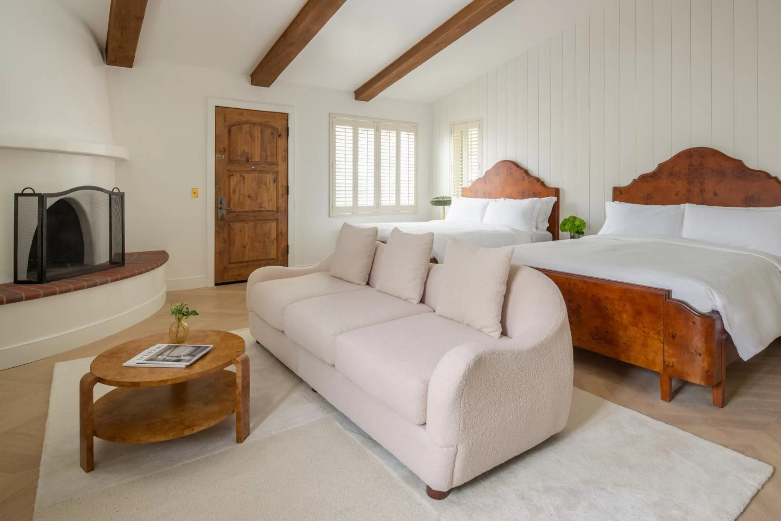 Bed in The Inn at Rancho Santa Fe