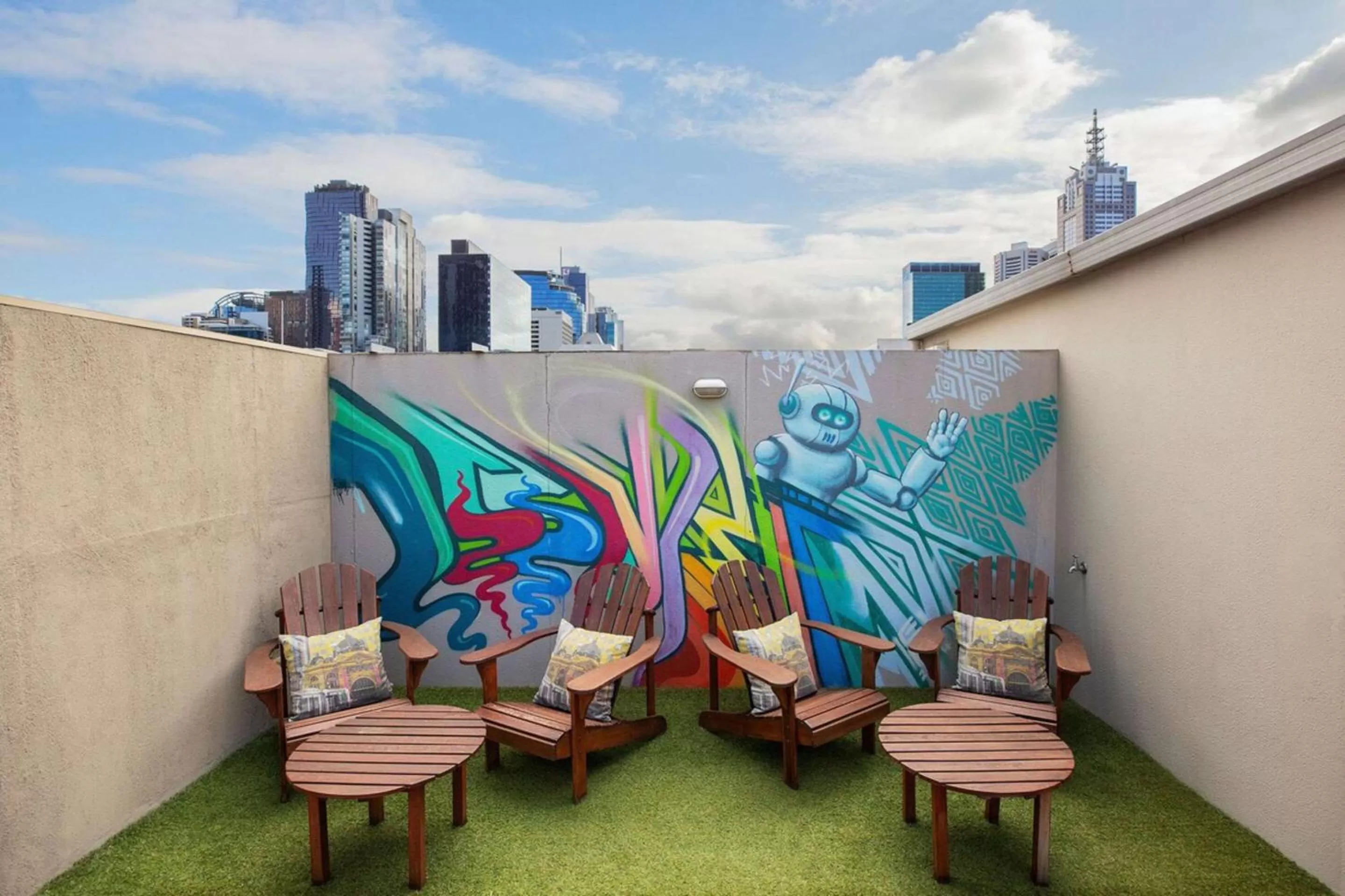 Bedroom in Quality Apartments Melbourne Central