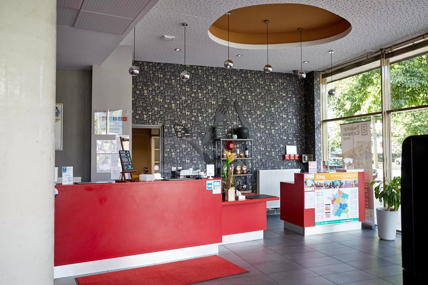 Lobby or reception, Lobby/Reception in The Originals Résidence, Grenoble Université