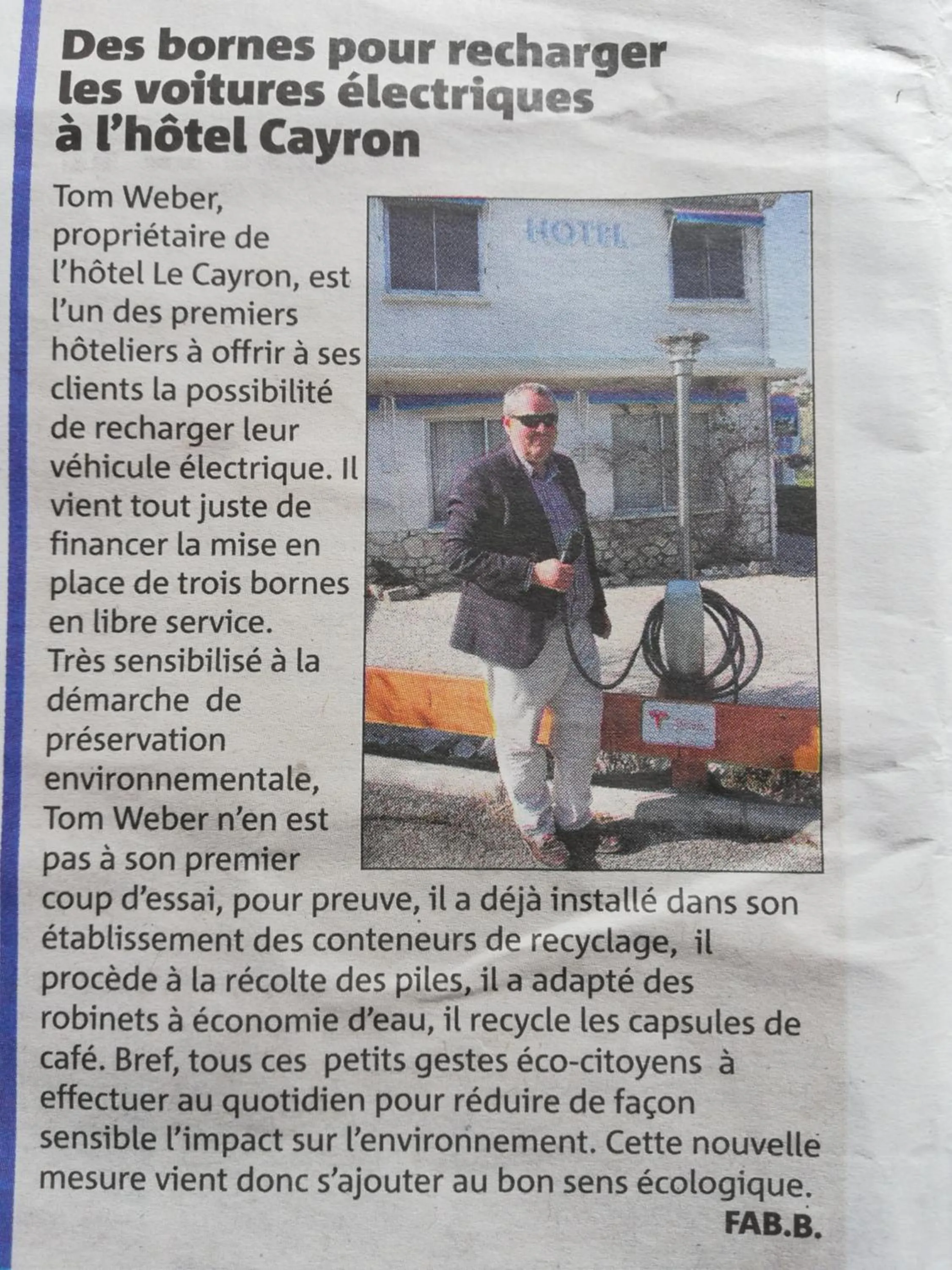 Logo/Certificate/Sign in Hotel Cayrons Vence & St Paul de Vence