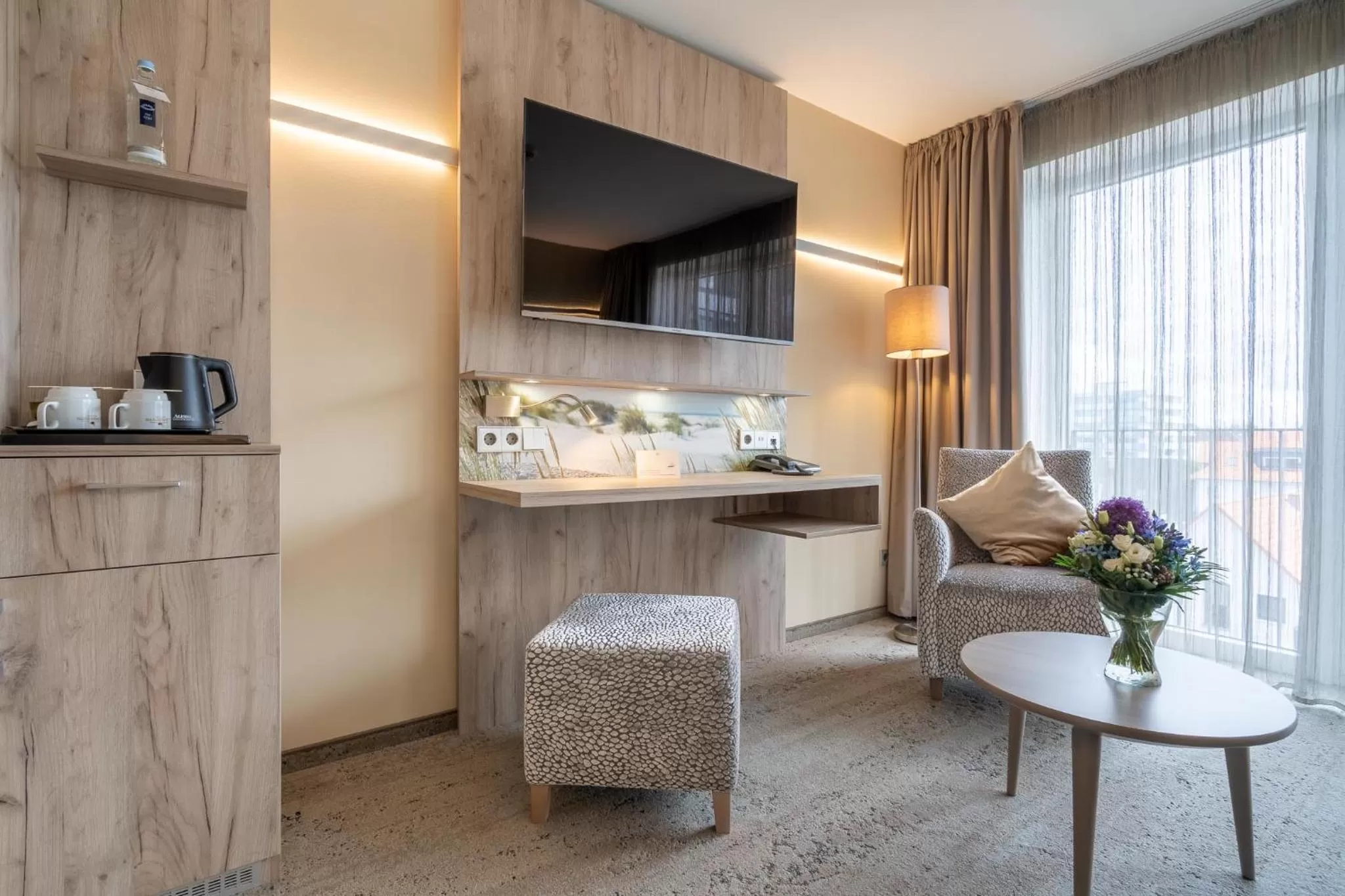 Seating area in ambassador hotel & spa