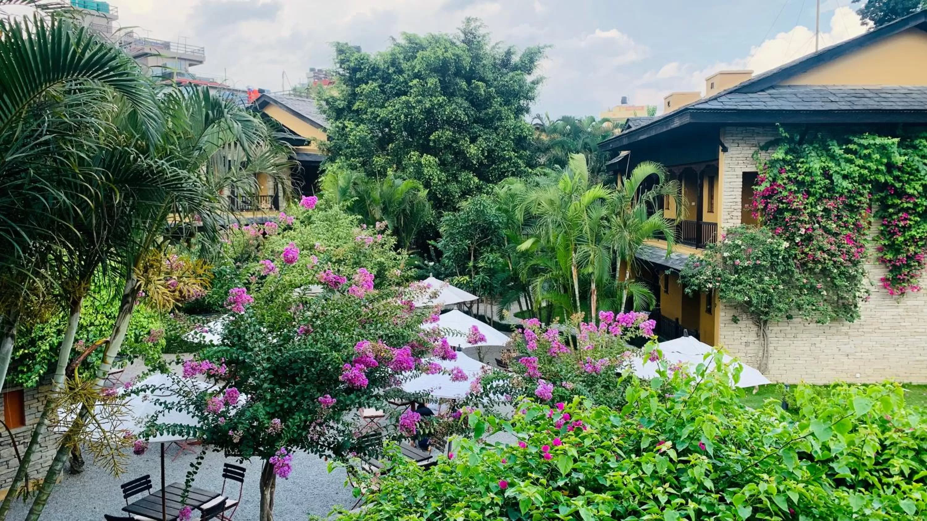 Property building in Temple Tree Resort & Spa, Pokhara