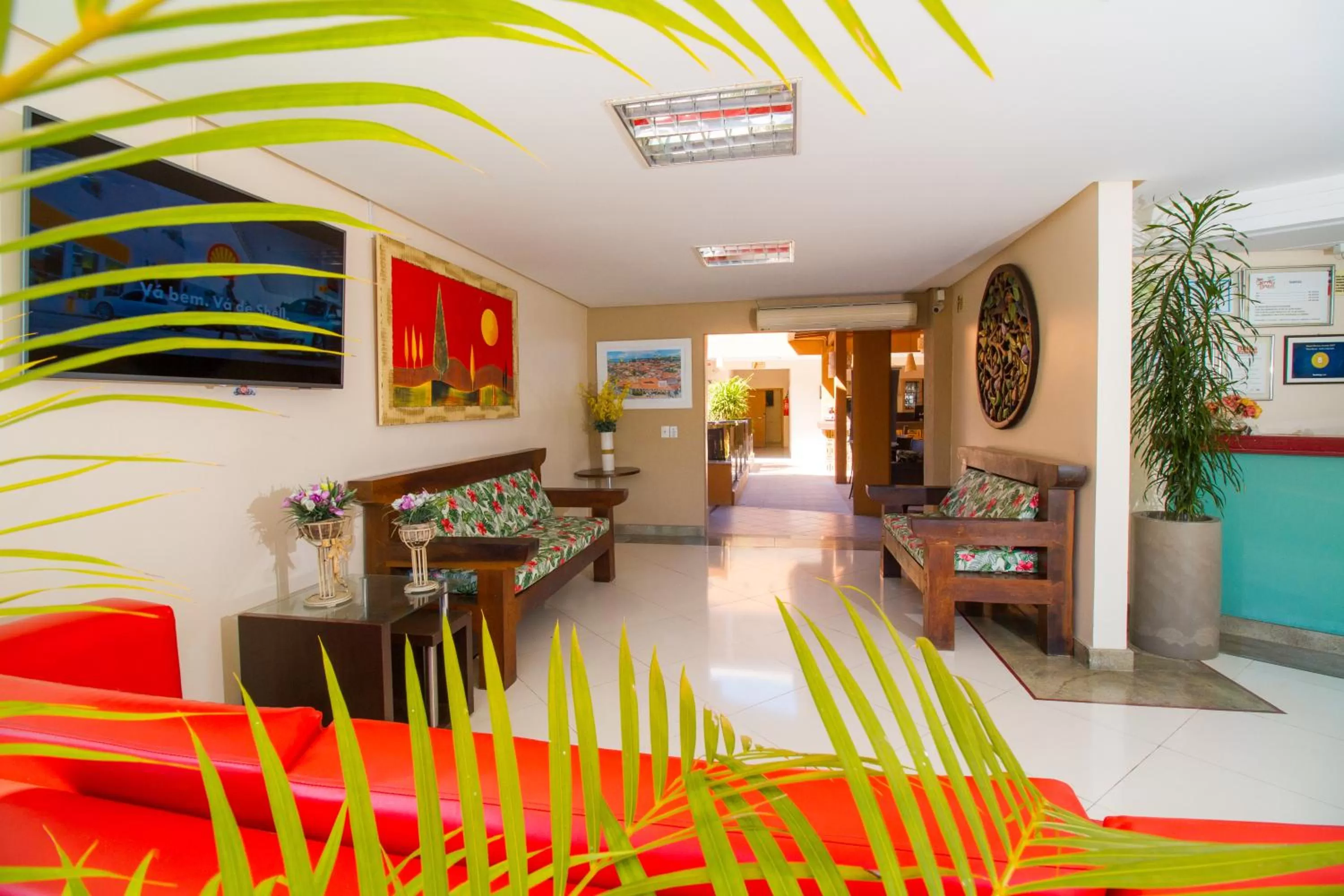 Lobby or reception in Rede Andrade Terra Brasil