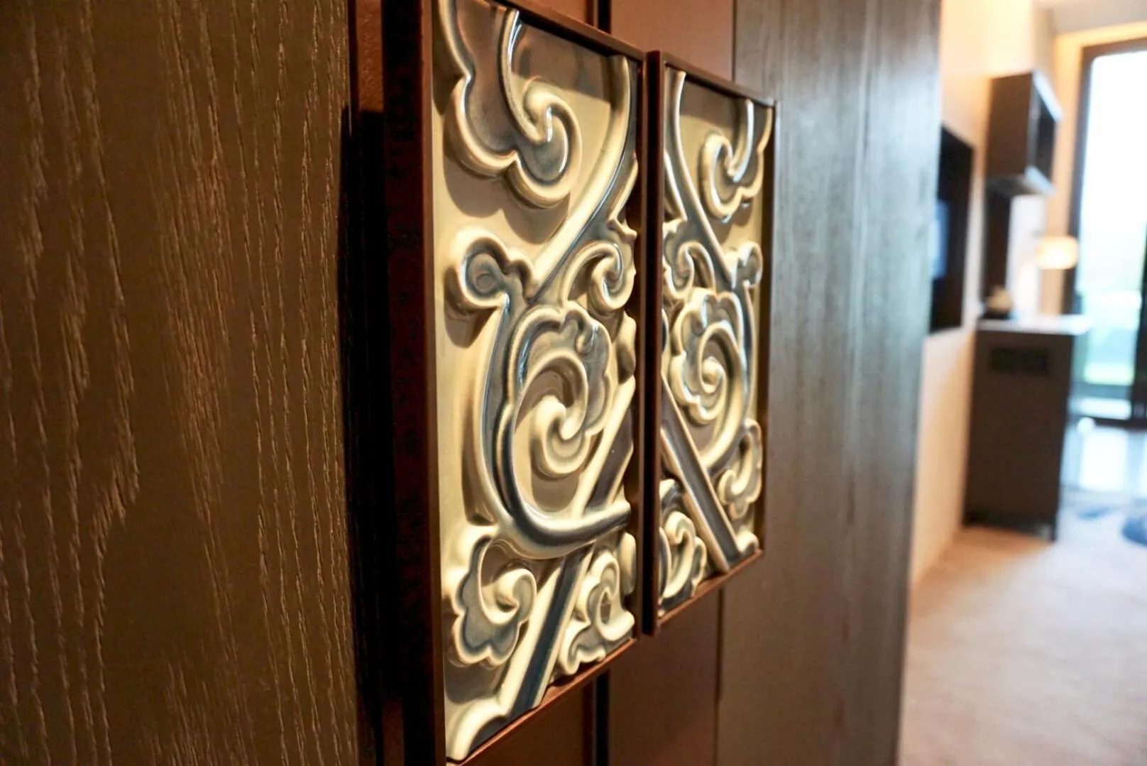 Decorative detail in Pullman Kaifeng Jianye