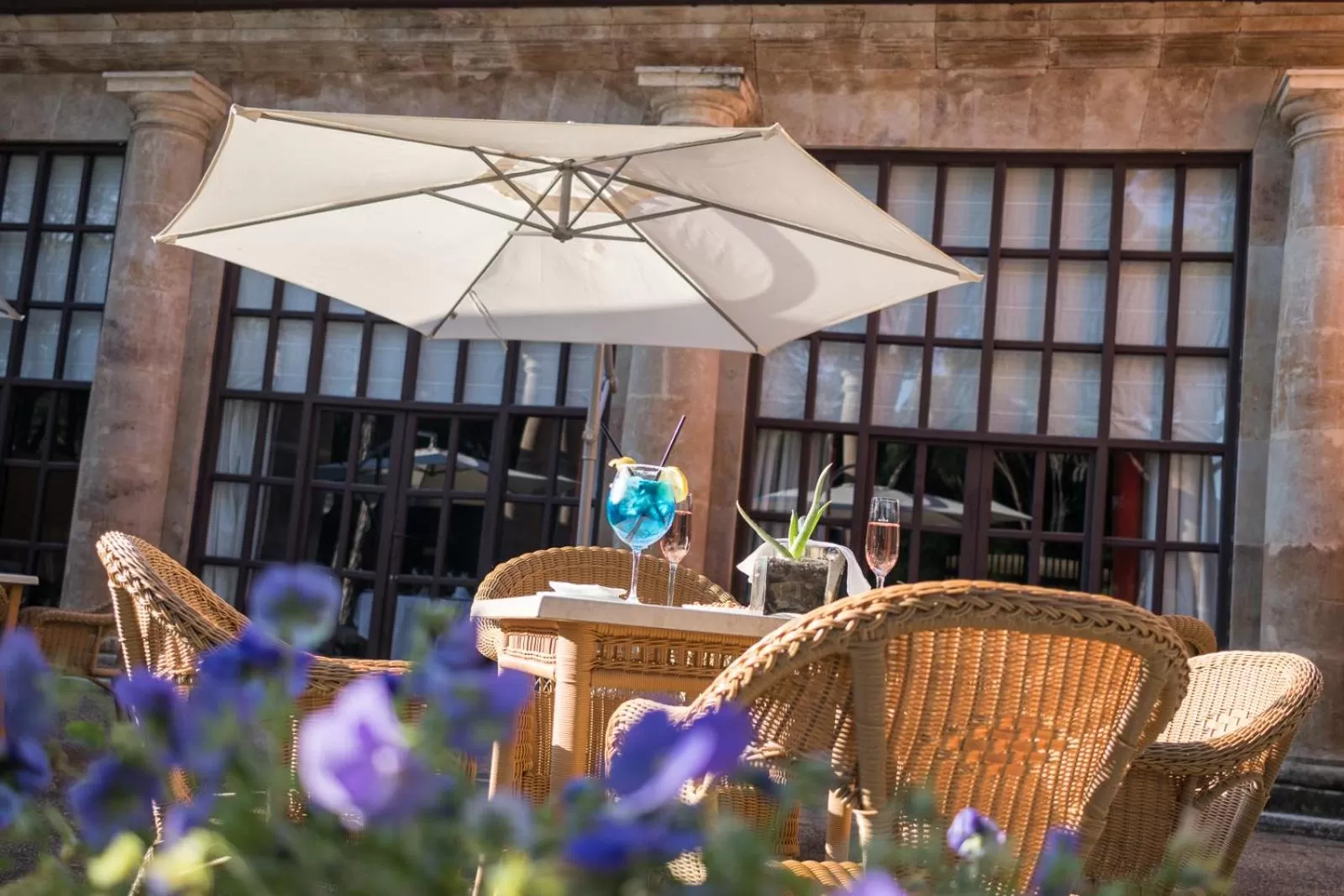 Natural landscape in Parador de Tordesillas