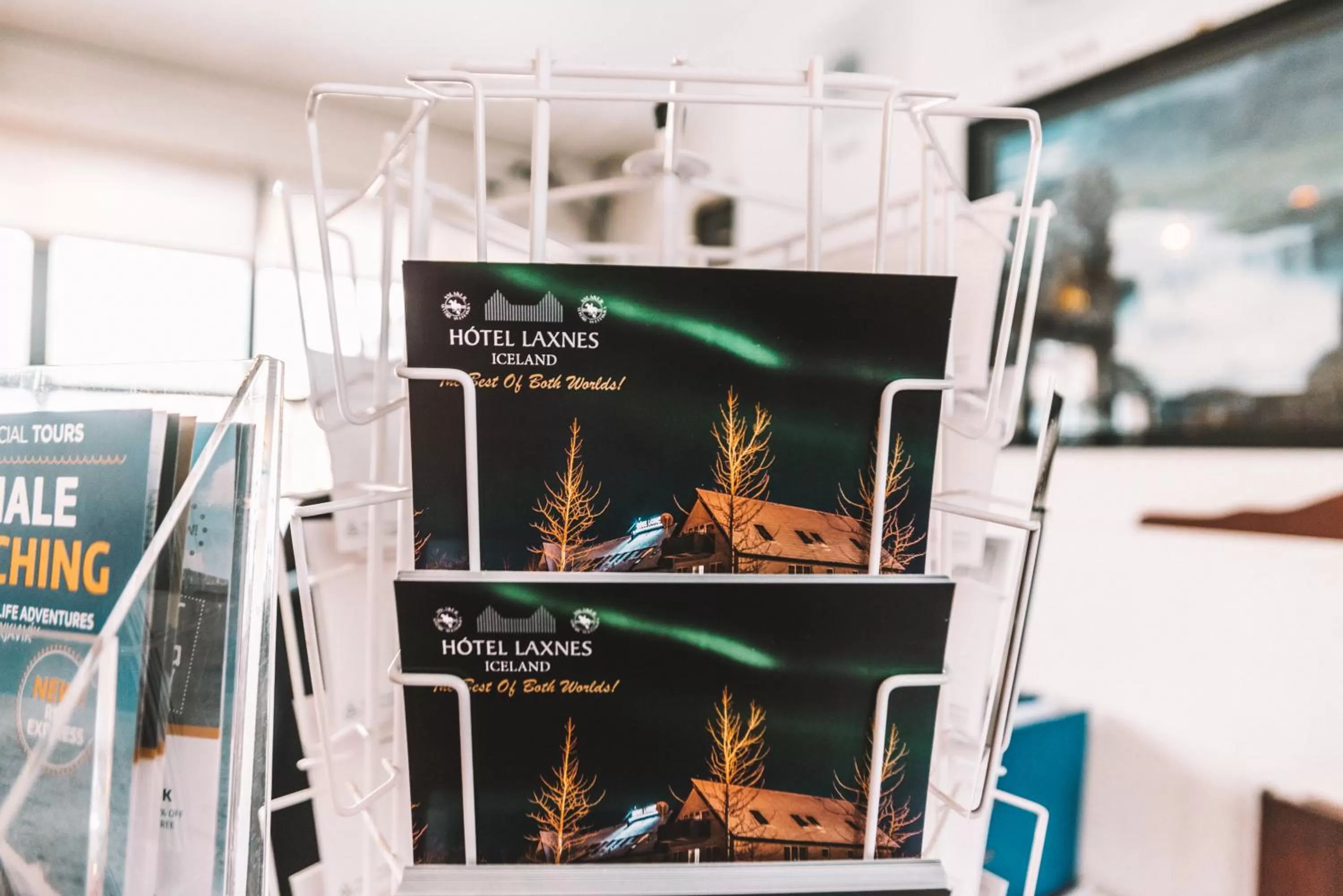 Lobby or reception in Hotel Laxnes