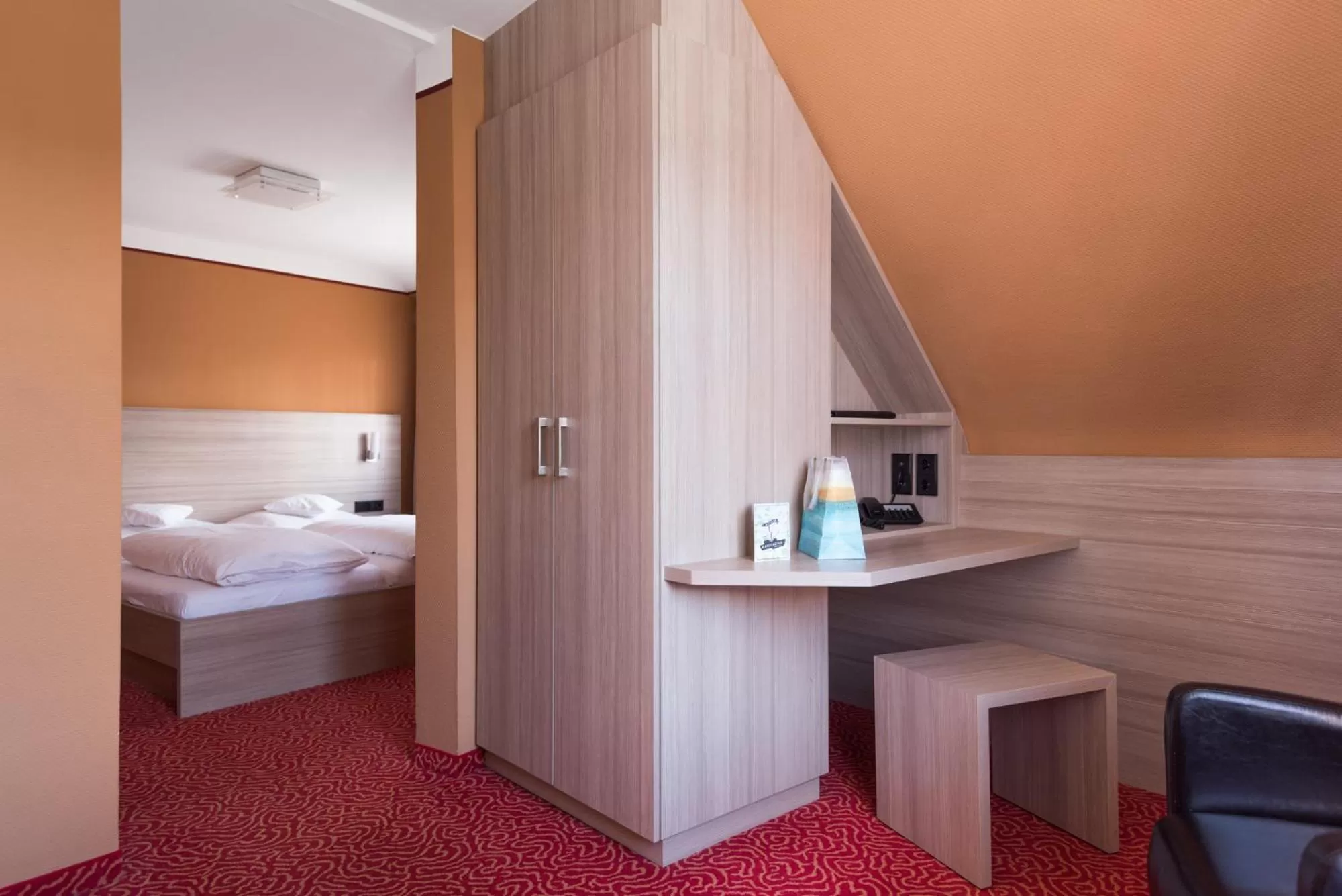 Photo of the whole room, Bed in Bürgerbräu