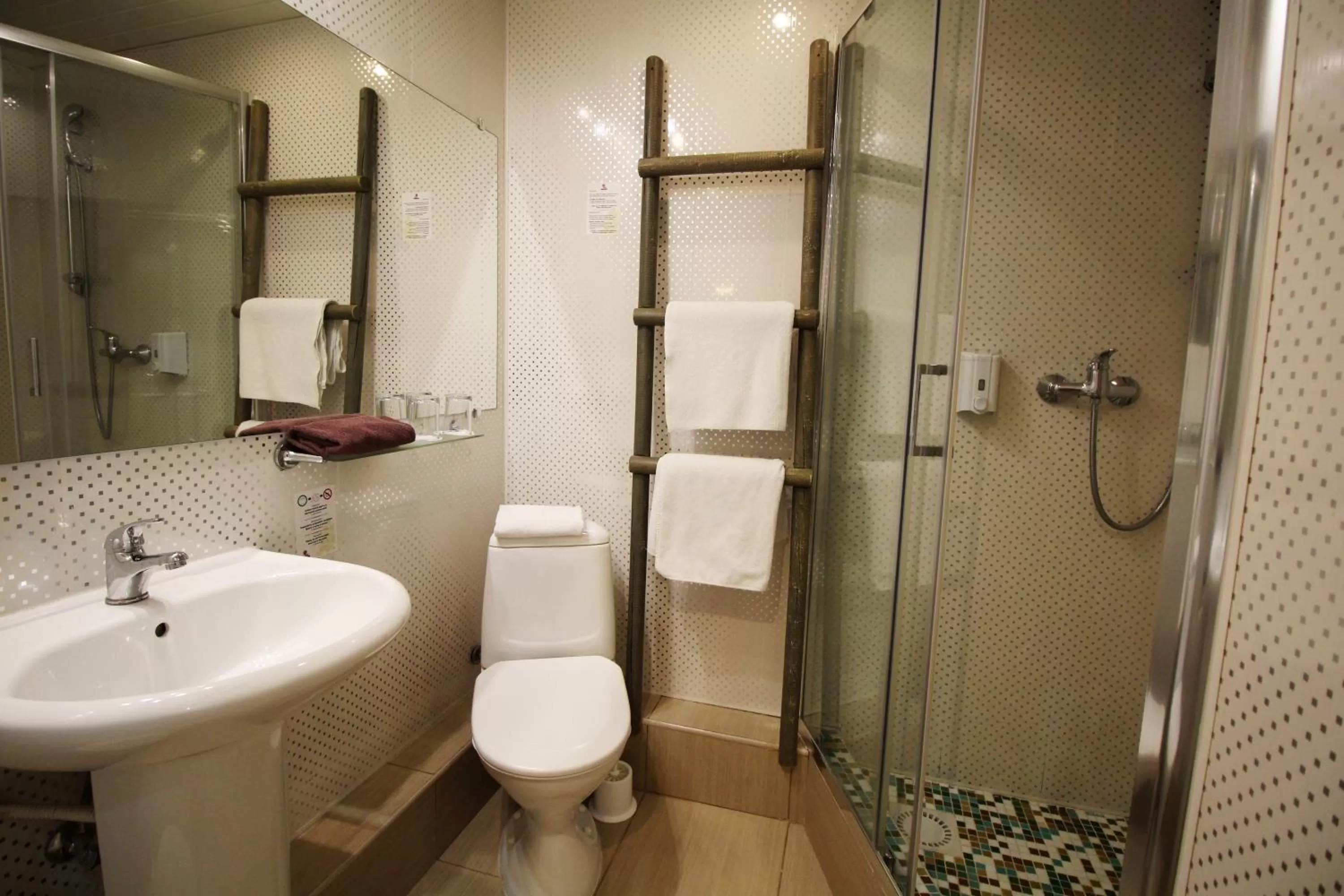 Bathroom in A1 Hotel Riga City Center