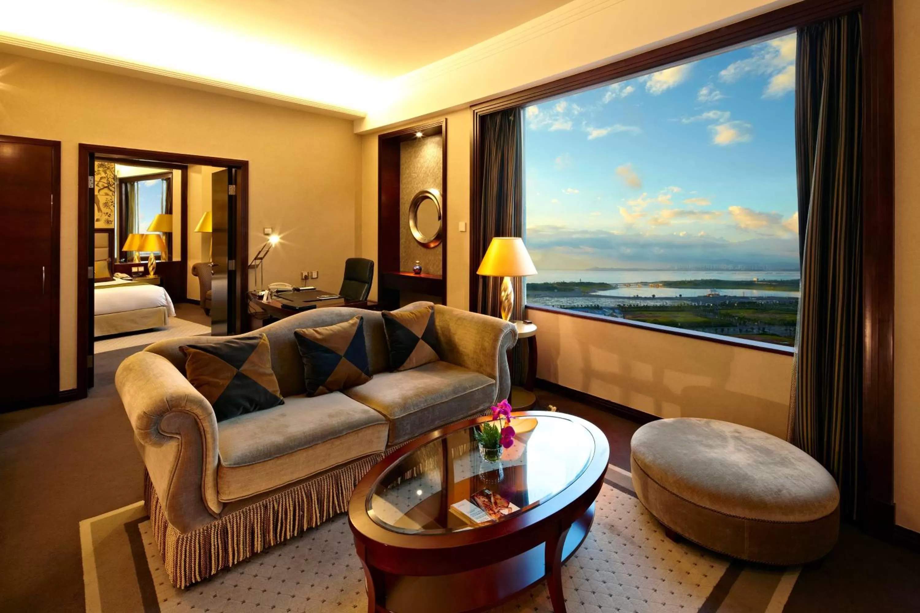 Bedroom, Seating Area in Kempinski Hotel Shenzhen
