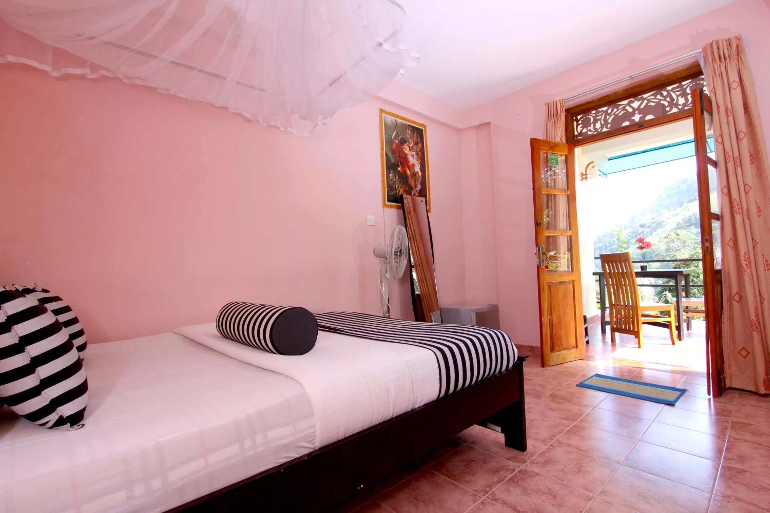 Bed in Blue Ribbon Homestay