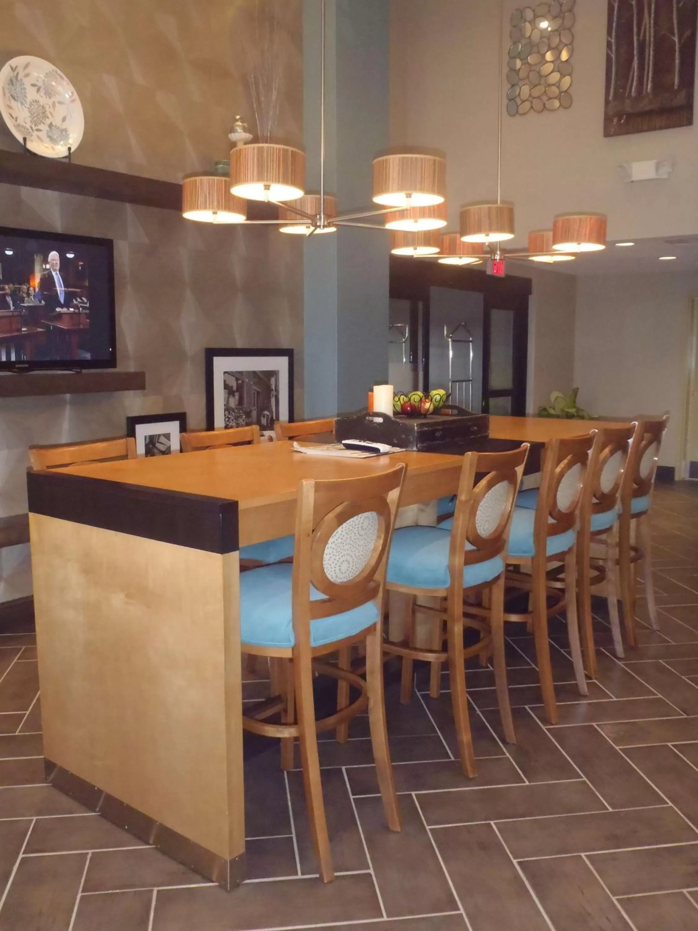 Lobby or reception in Hampton Inn & Suites Wiggins