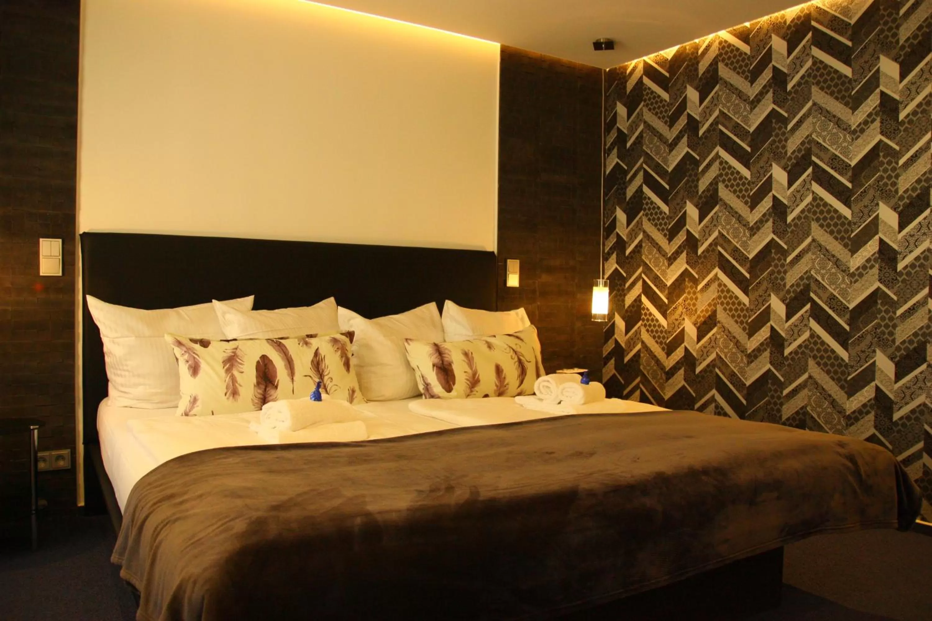 Bed in Hotel am Schloss