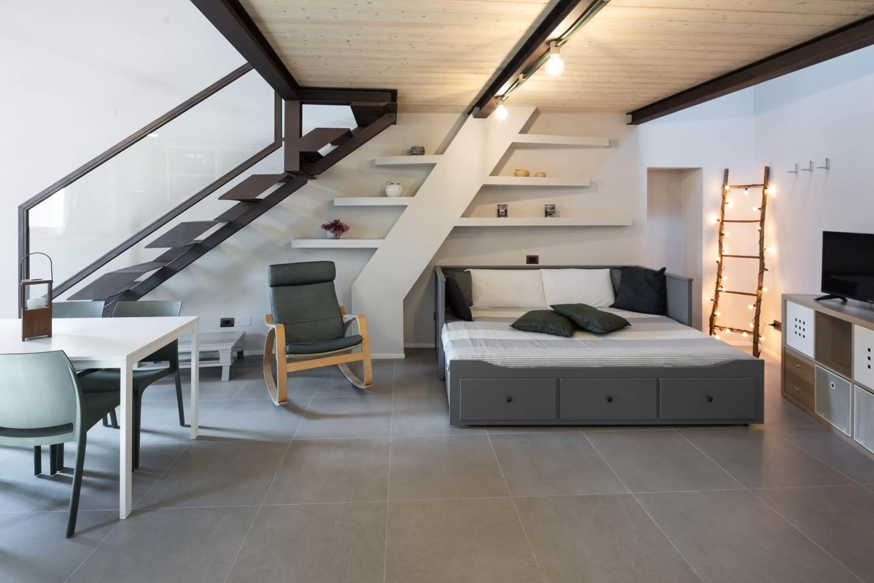 Living room, Bed in A Casa di BiaGio