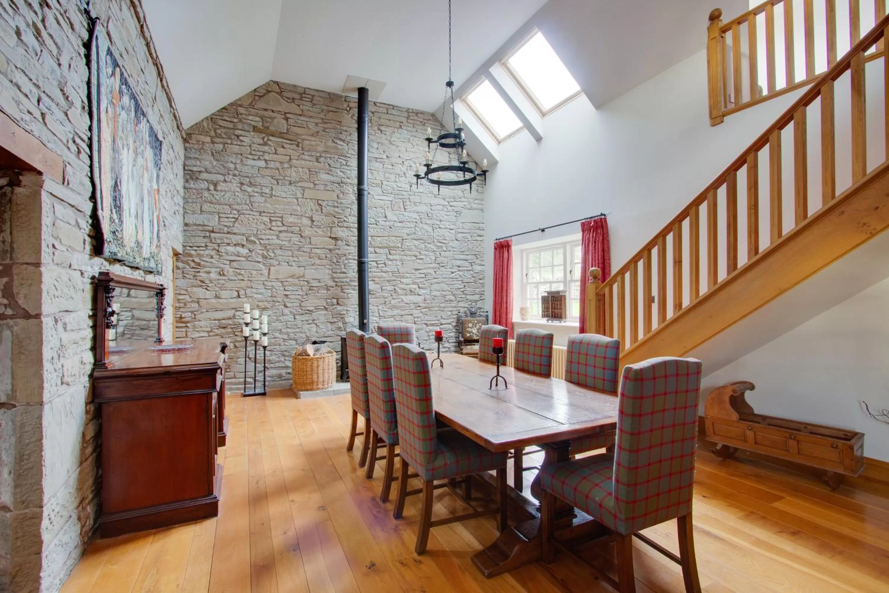 Dining Area in Home Farm B&B - Poppy Room