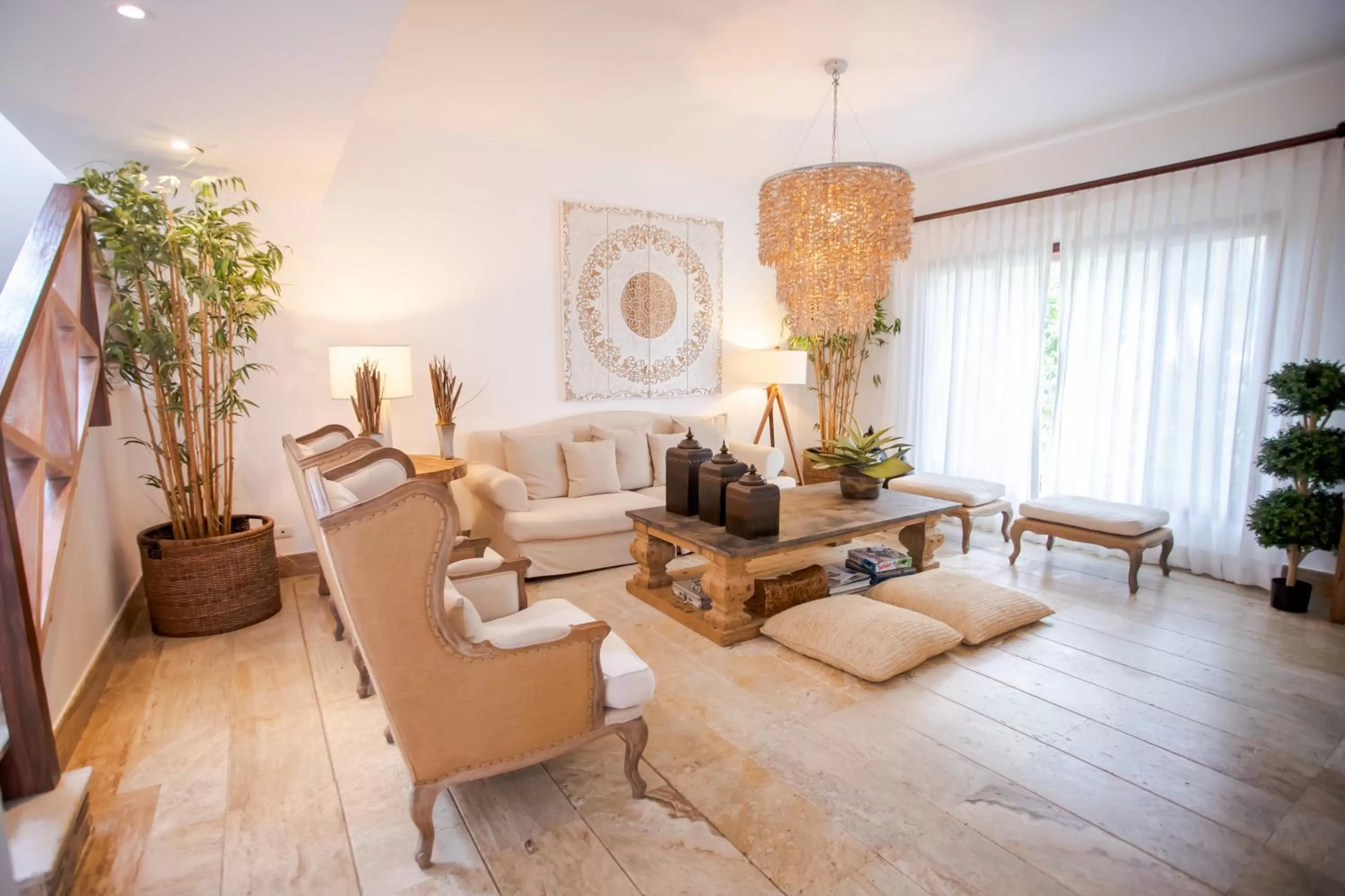 Living room in Xeliter Balcones del Atlantico - Las Terrenas