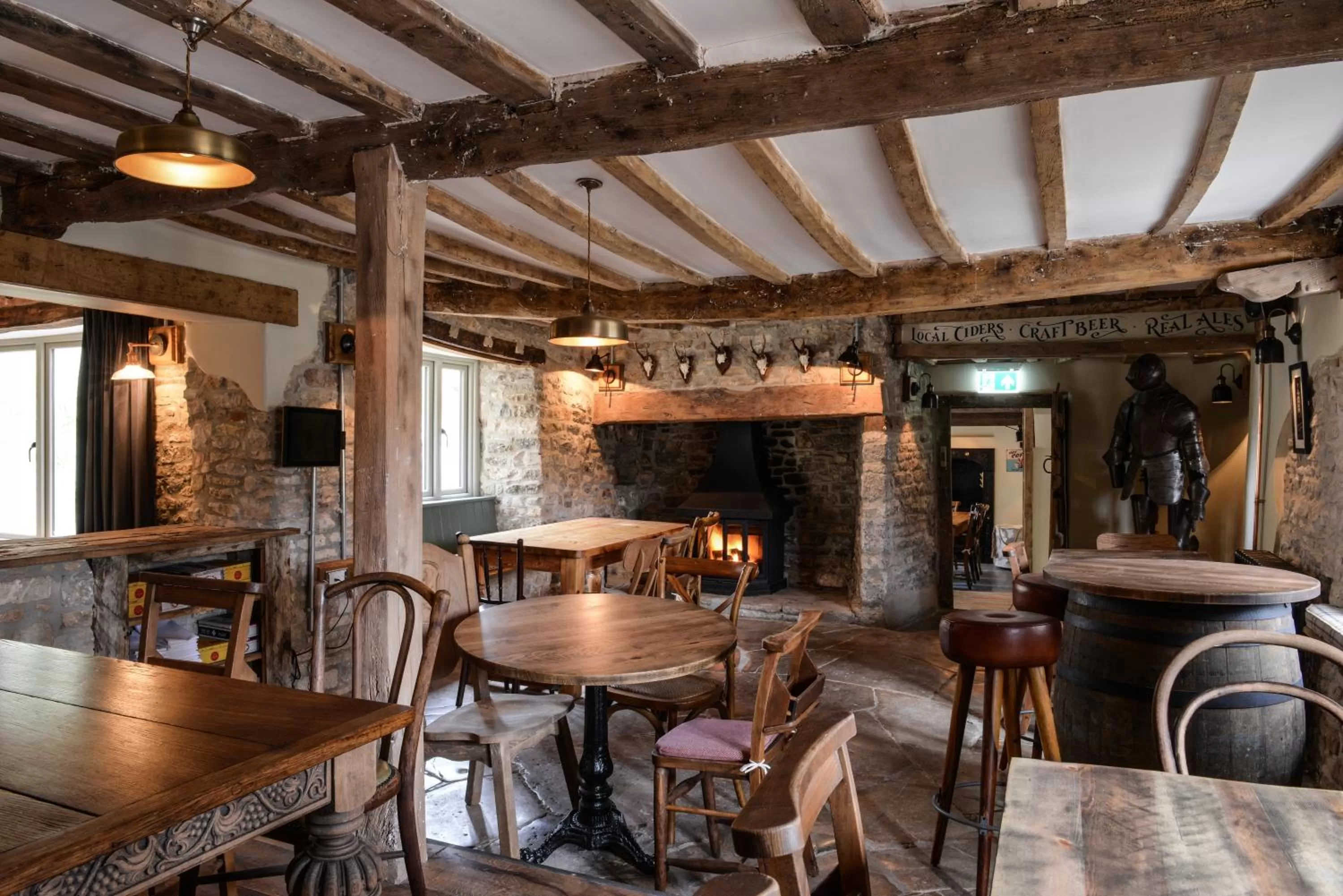 Dining area in The Litton